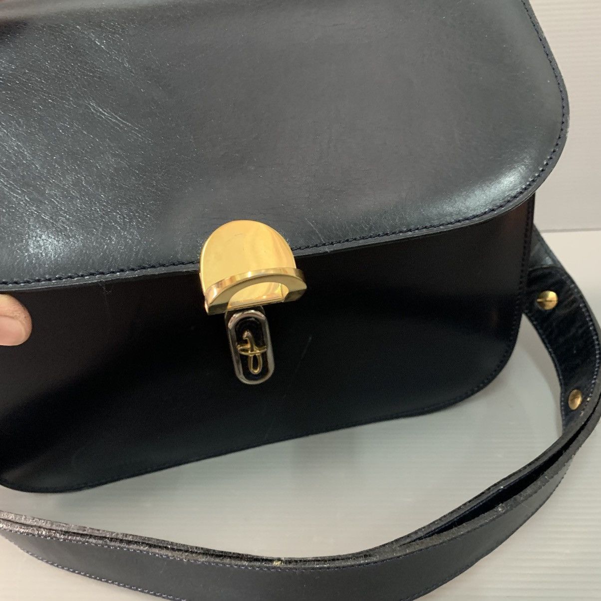 Branded Leather Montana Like Celine Box Design Bag Size ONE SIZE - 10 Thumbnail