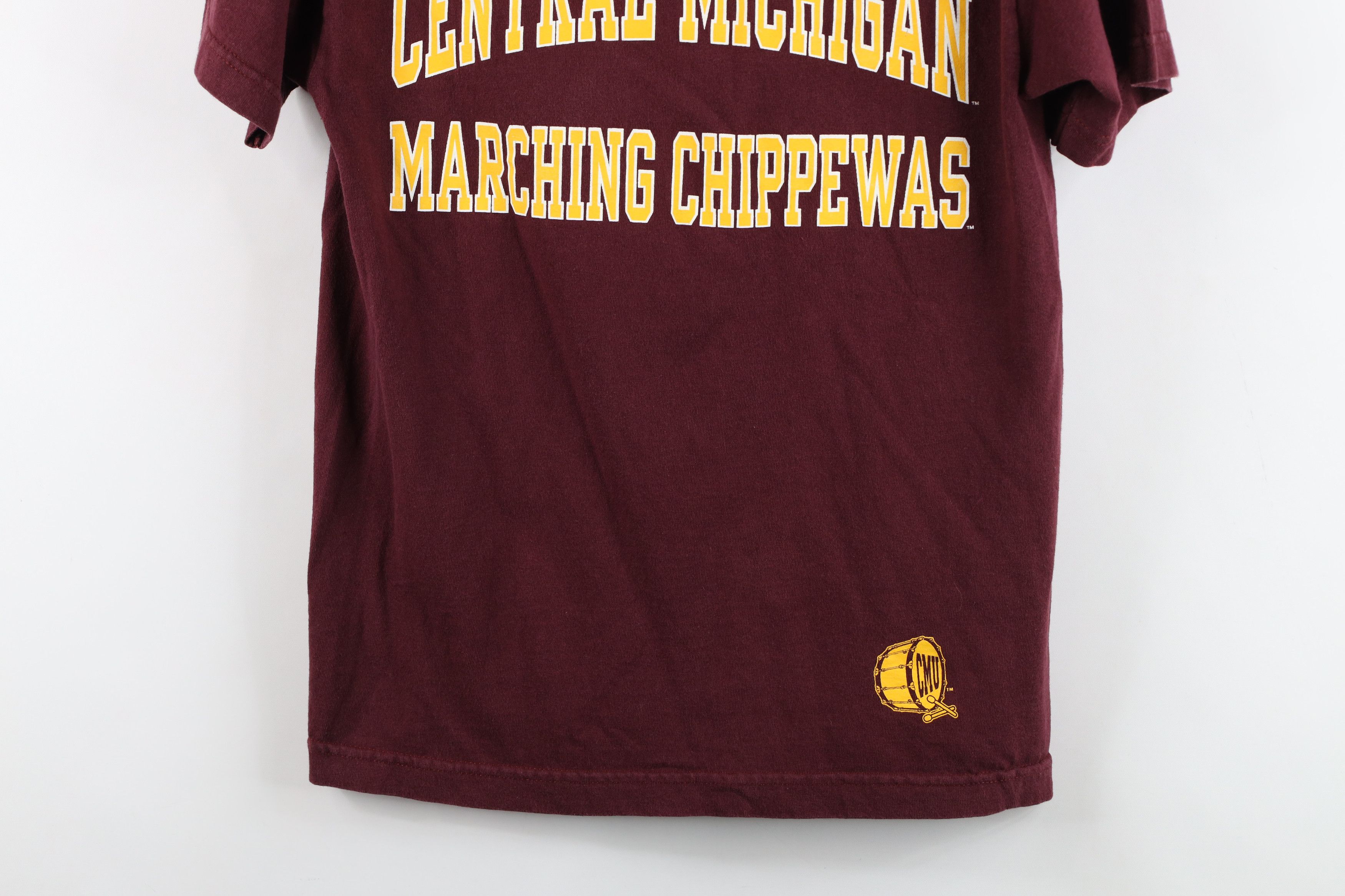 Vintage Vintage 90s Michigan University Marching Band T-Shirt Cotton Size US S / EU 44-46 / 1 - 3 Thumbnail