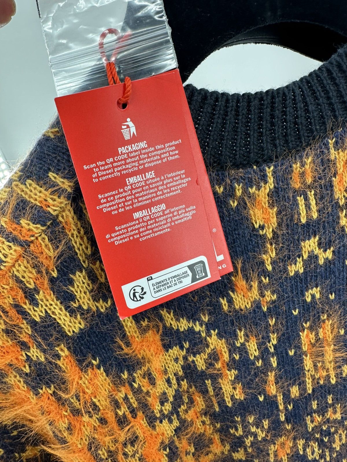 Diesel Diesel Luxury Multi Cardigan qsq Size US L / EU 52-54 / 3 - 6 Thumbnail