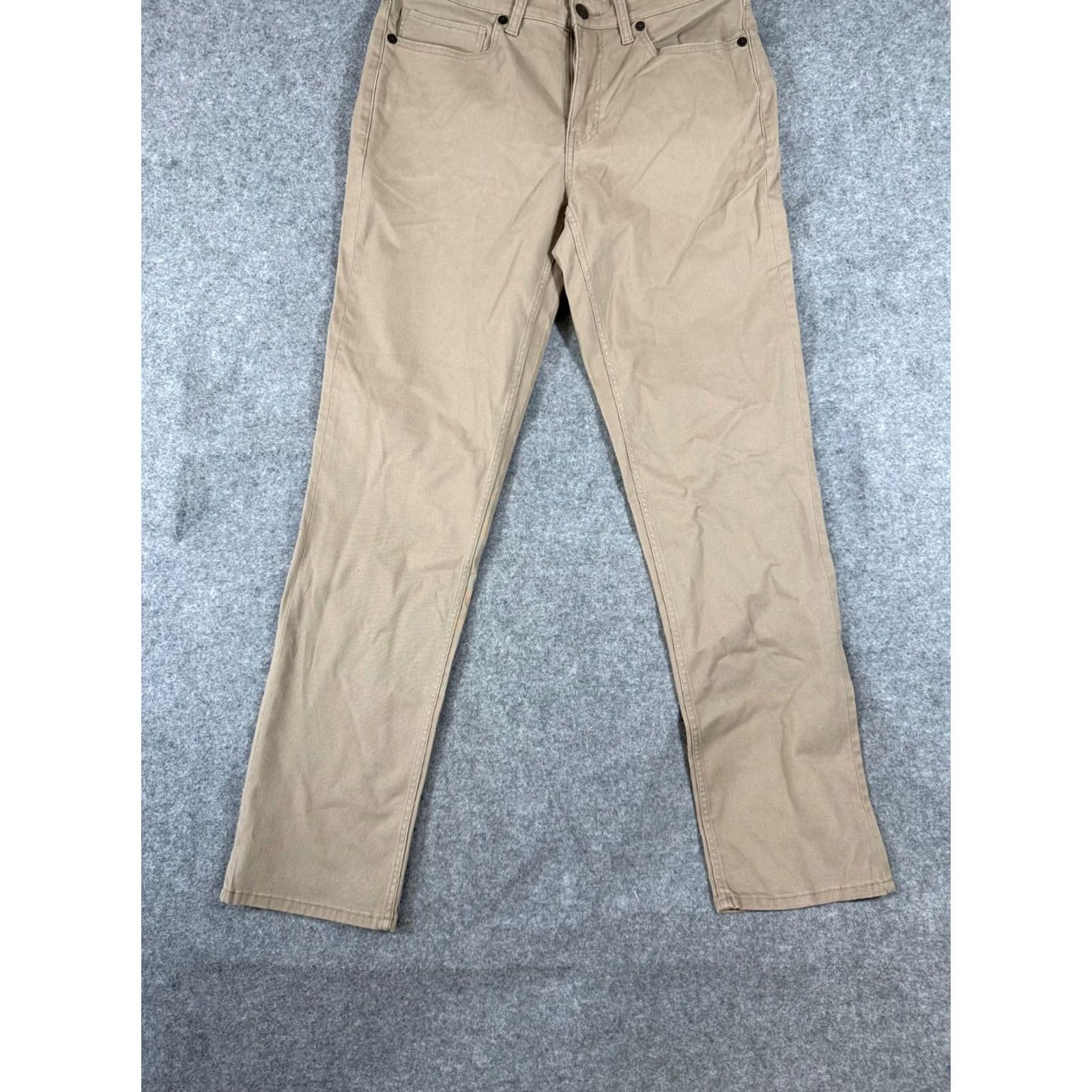 Gap Gap 5-Pocket Pants Mens 32x32 Khaki Beige Slim Fit Super Soft Stretch Twill Straight Leg NWT Size US 32 / EU 48 - 4 Thumbnail
