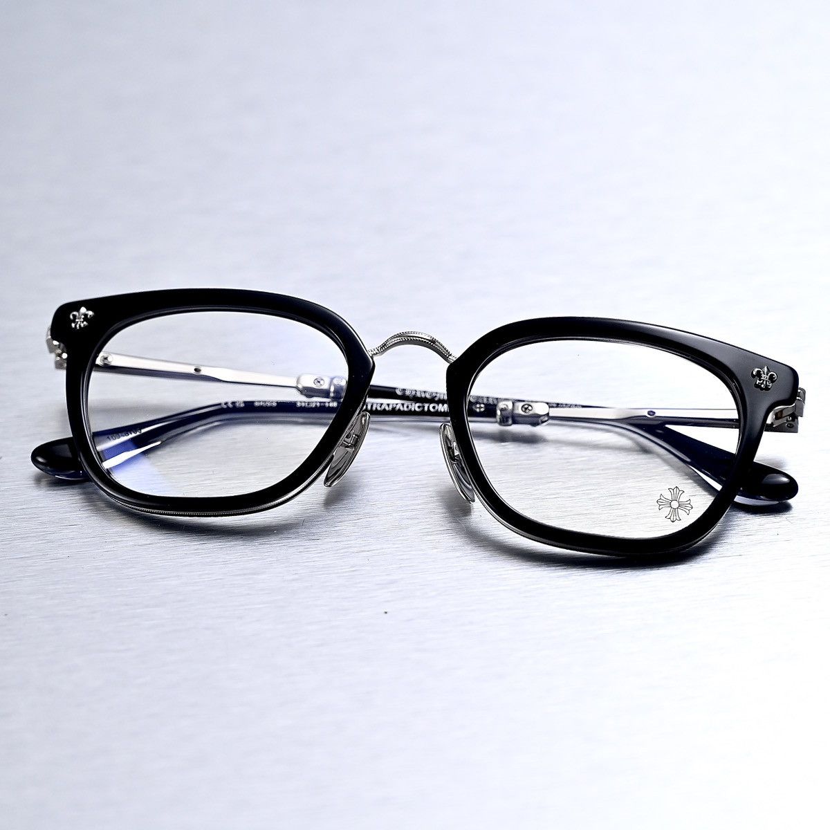Chrome Hearts CHROME HEARTS STRAPADICTOME GLASSES Size ONE SIZE - 17 Thumbnail