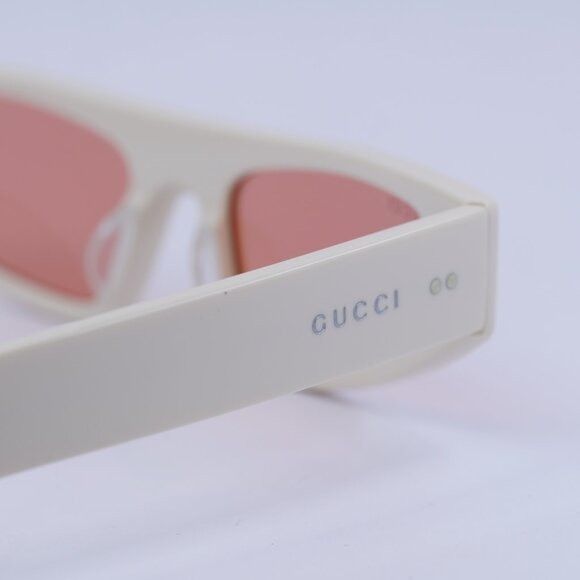 Gucci Gucci GG1634S 007 Sunglasses Ivory With Black Cord Cat Eye Size ONE SIZE - 5 Thumbnail
