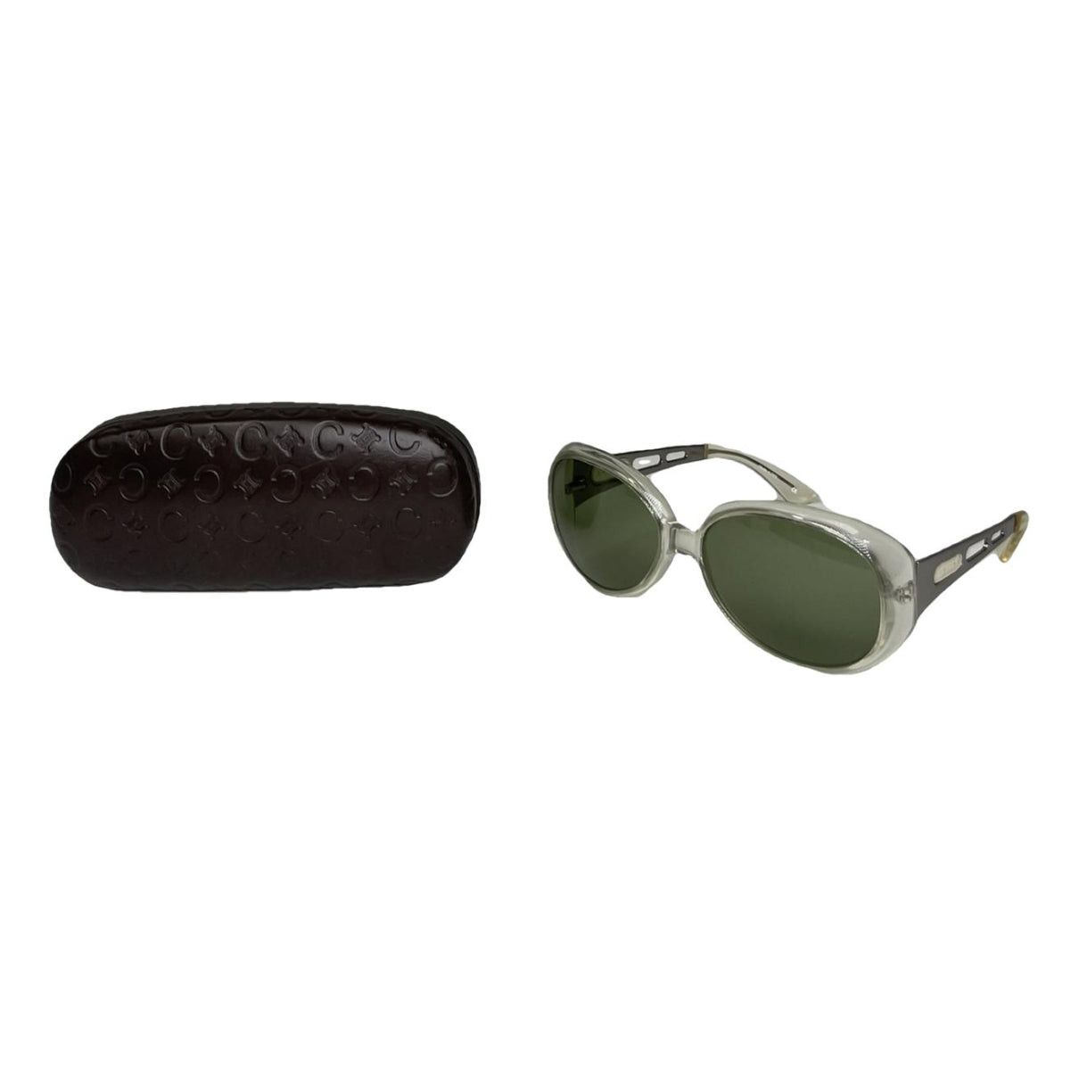 Celine Silver Metal Sunglasses Size ONE SIZE - 1 Thumbnail
