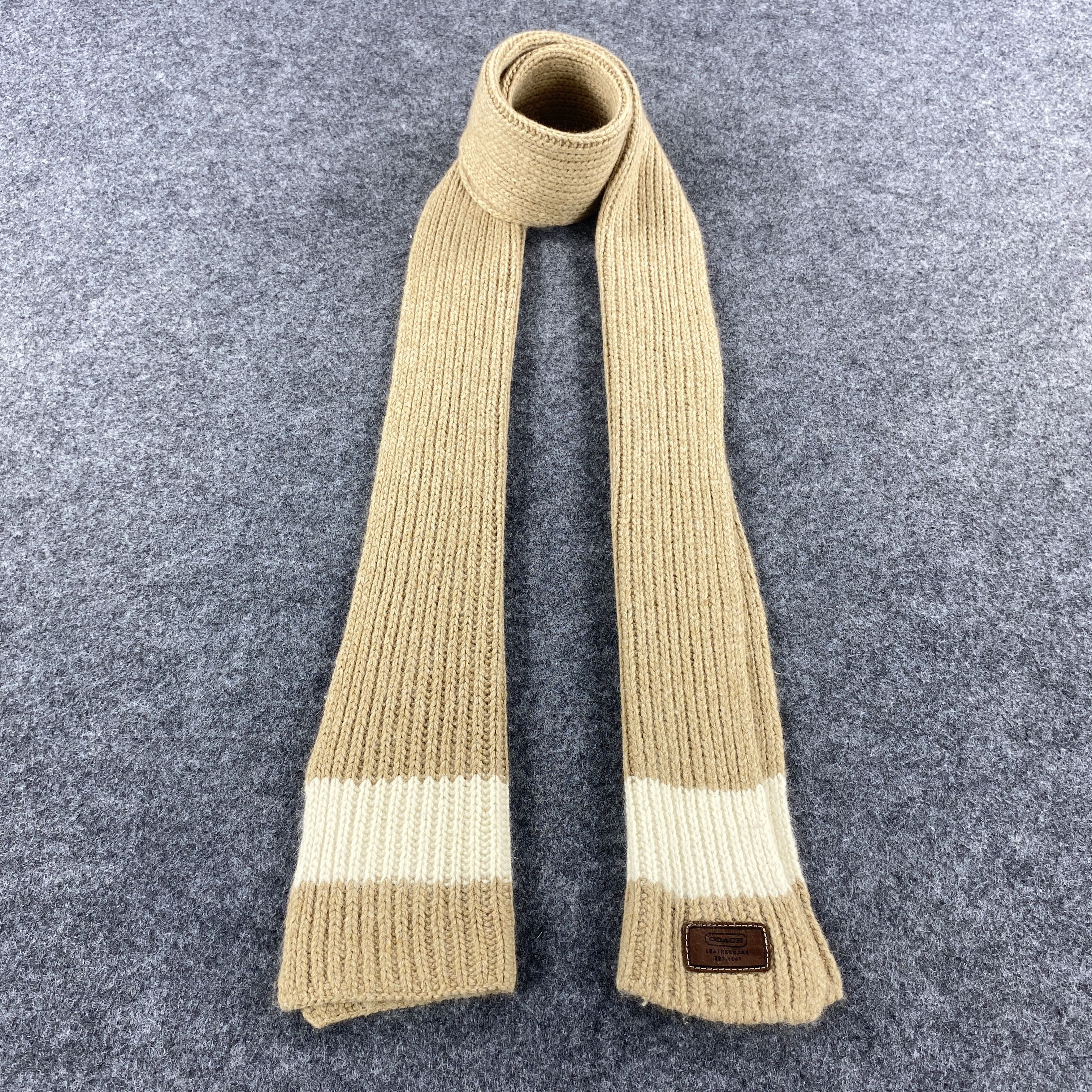 Coach Coach Scarf # Muffler # Neckwear # D642 Size ONE SIZE - 1 Thumbnail