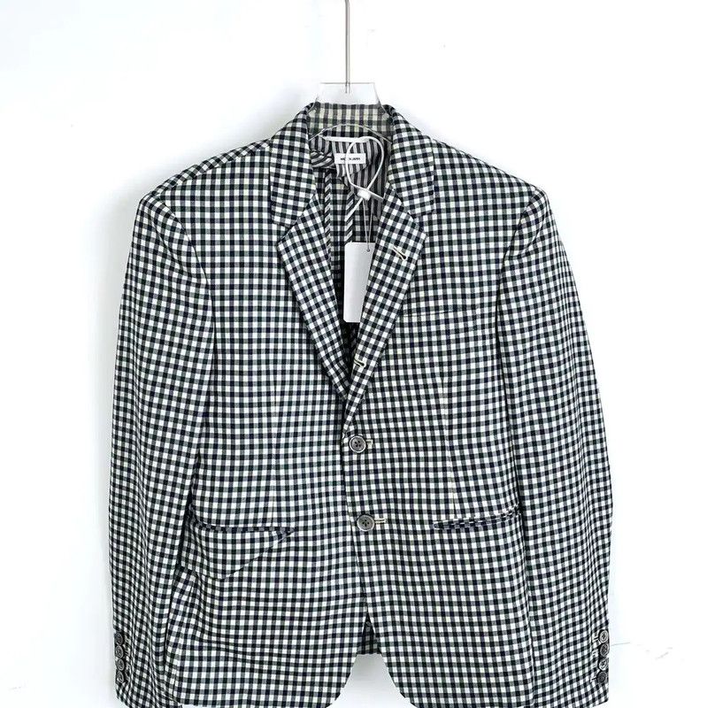 Thom Browne Thom Browne Color-Block Wool Men's Jacket 0089 Size US XS / EU 42 / 0 - 1 Thumbnail