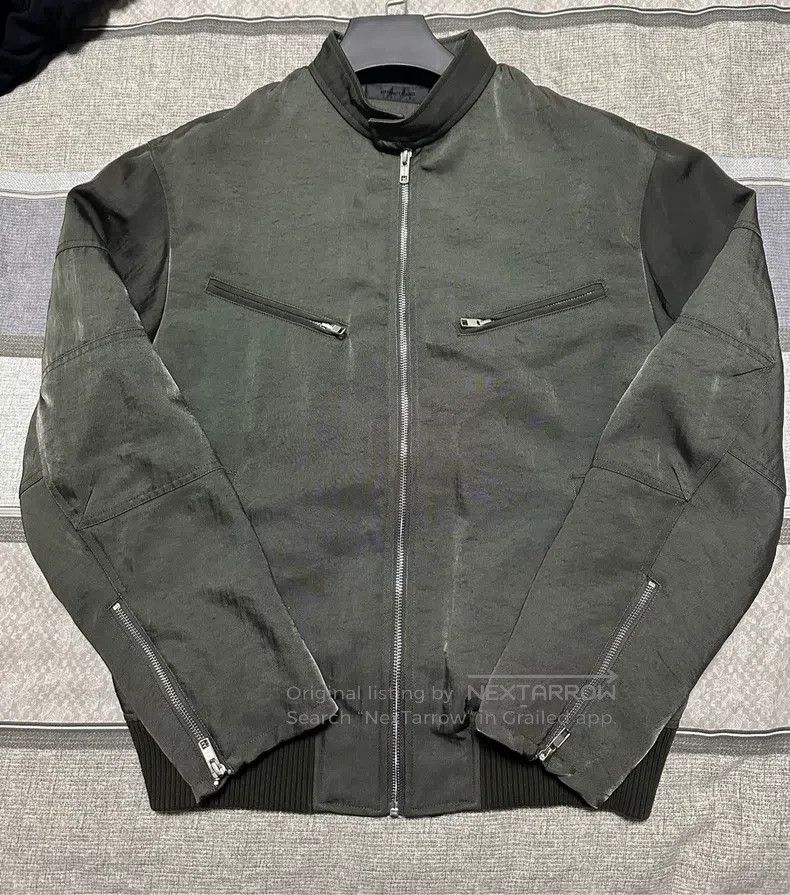 Helmut Lang Helmut Lang Nylon biker jacket Size US S / EU 44-46 / 1 - 1 Thumbnail