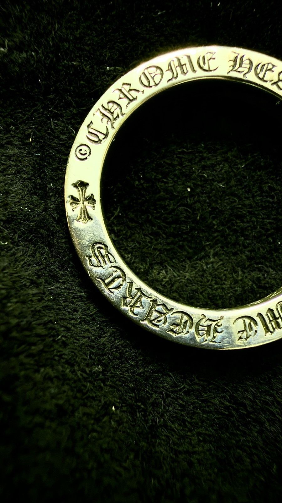 Chrome Hearts Chrome Hearts Las Vegas Spacer Ring - 7.5mm Size ONE SIZE - 4 Thumbnail