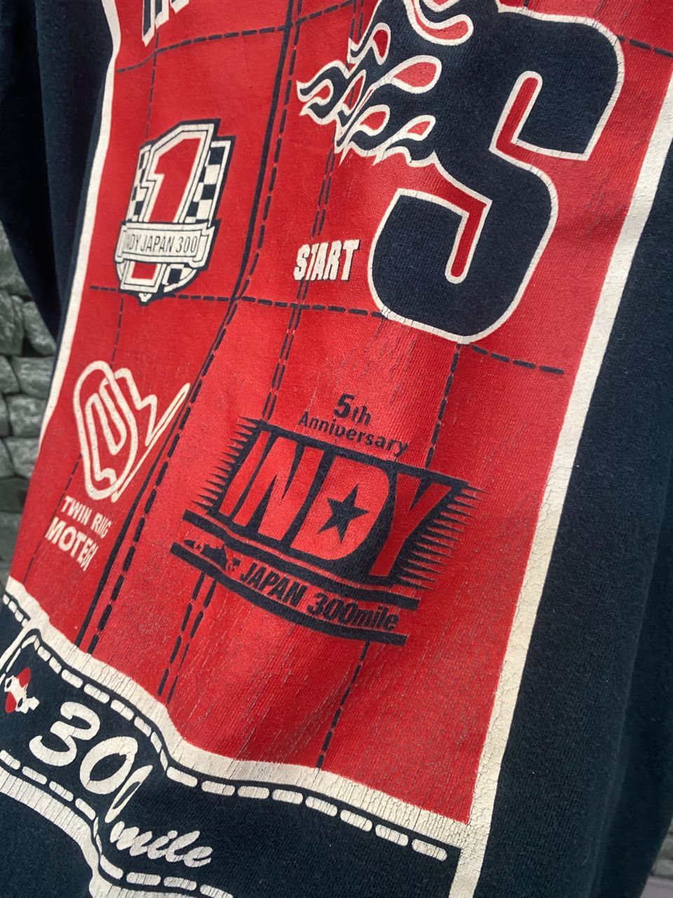 Honda Vintage Honda Racing Grand Prix Indy Japan Promo Tshirt Size US M / EU 48-50 / 2 - 8 Thumbnail