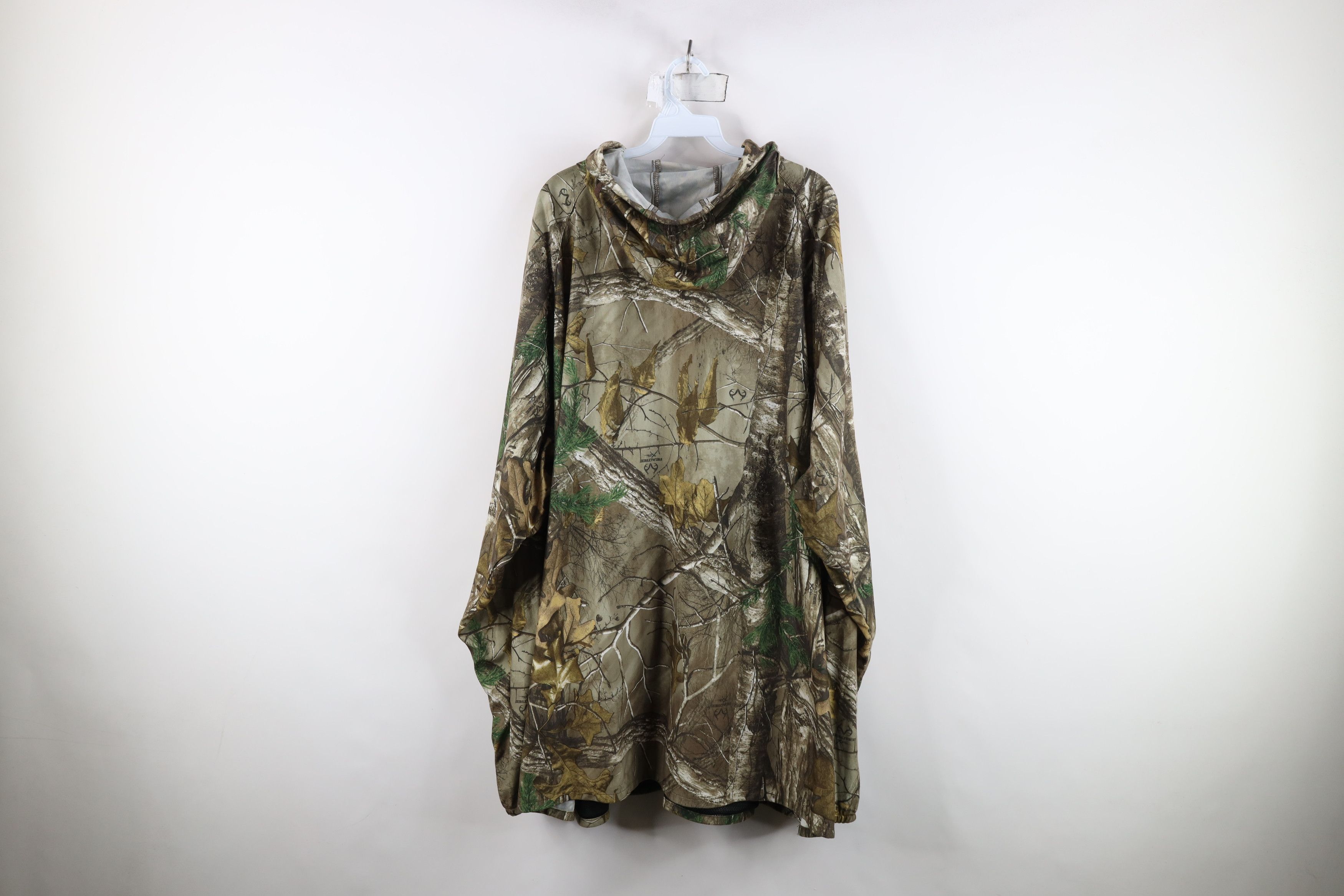 Vintage Y2K Camouflage Soft Cloth ElimiTick Hooded Hunting Jacket Size US XXL / EU 58 / 5 - 12 Thumbnail