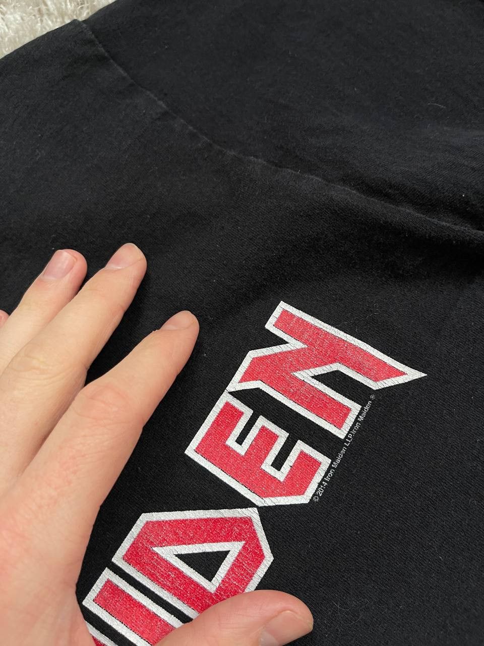 Band Tees × Iron Maiden Iron Maiden big logo 2014 tee Size US S / EU 44-46 / 1 - 7 Thumbnail