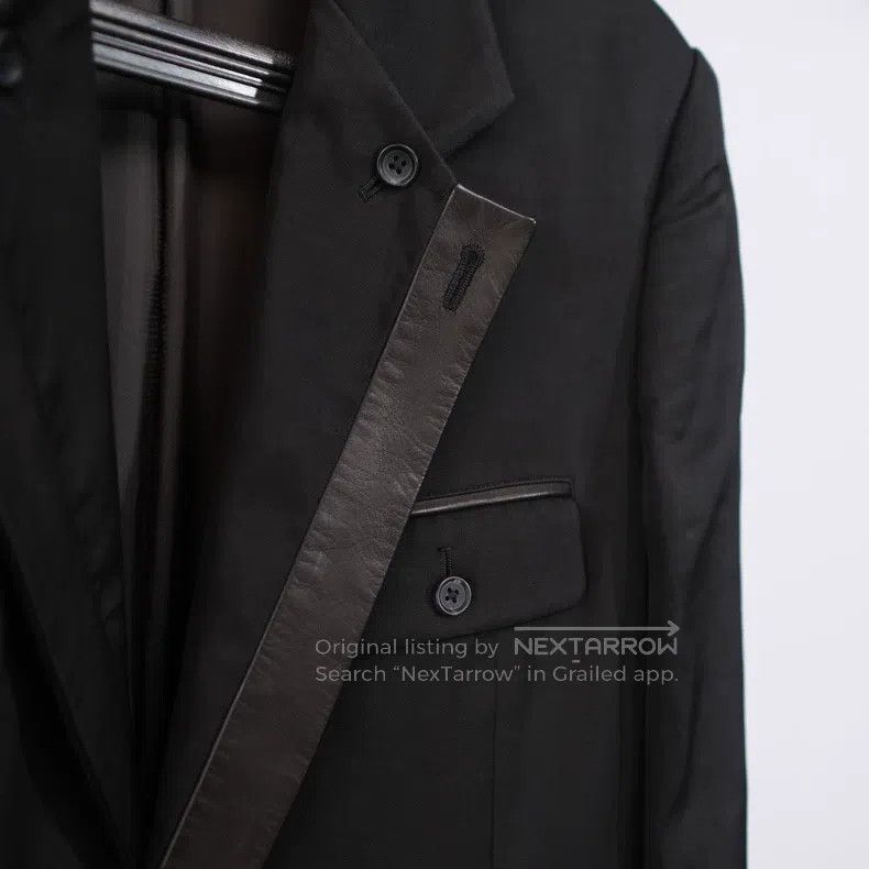 Yohji Yamamoto Yohji Yamamoto 24aw horseskin paneled long coat Size US M / EU 48-50 / 2 - 3 Thumbnail