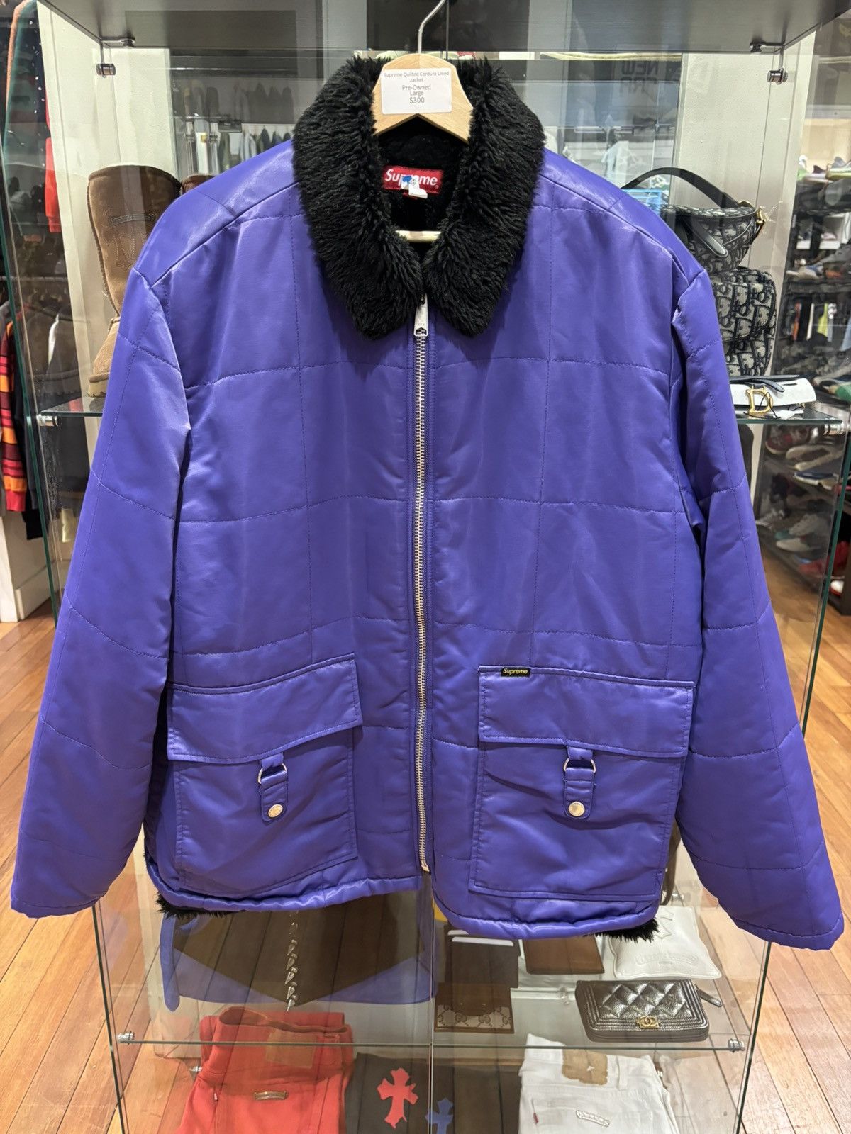 Supreme Supreme Quilted Cordura Lined Jacket Size US L / EU 52-54 / 3 - 1 Thumbnail