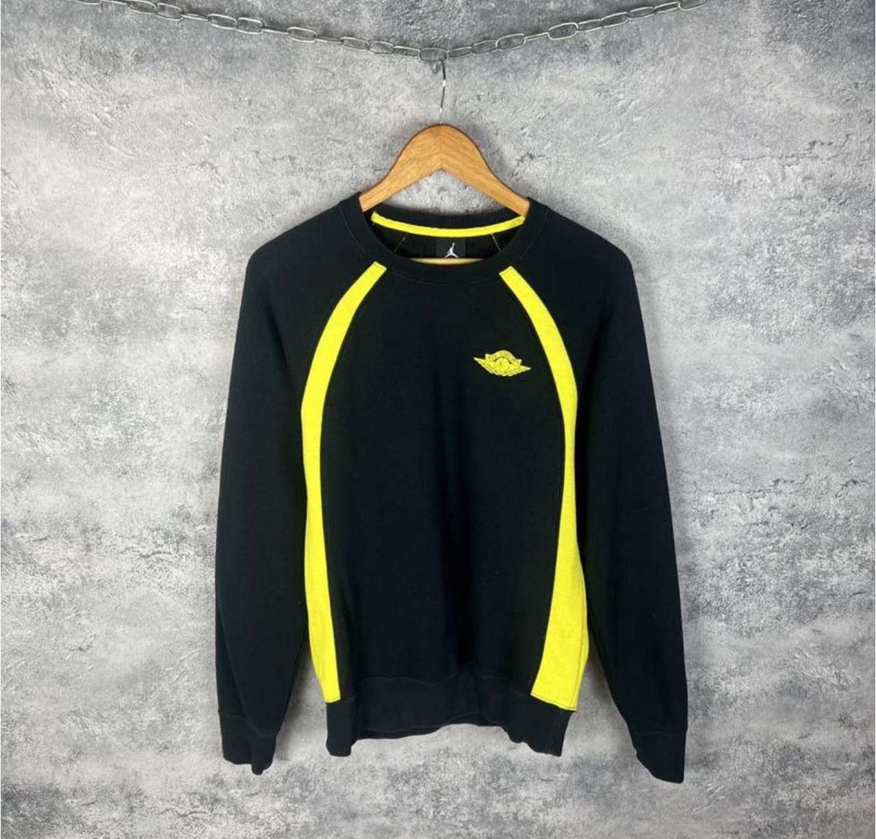 Jordan Brand Jordan Sweatshirt Men's Size S Black Cotton Long Sleeve` Size US S / EU 44-46 / 1 - 1 Thumbnail