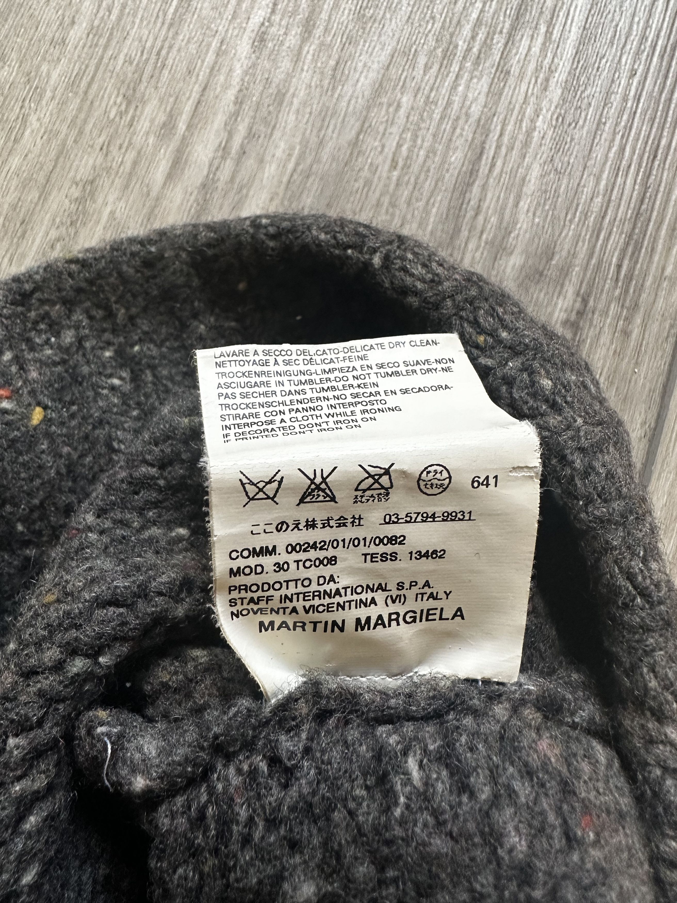 Maison Margiela Maison Margiela Wool/Silk Blend Beanie Size ONE SIZE - 7 Thumbnail