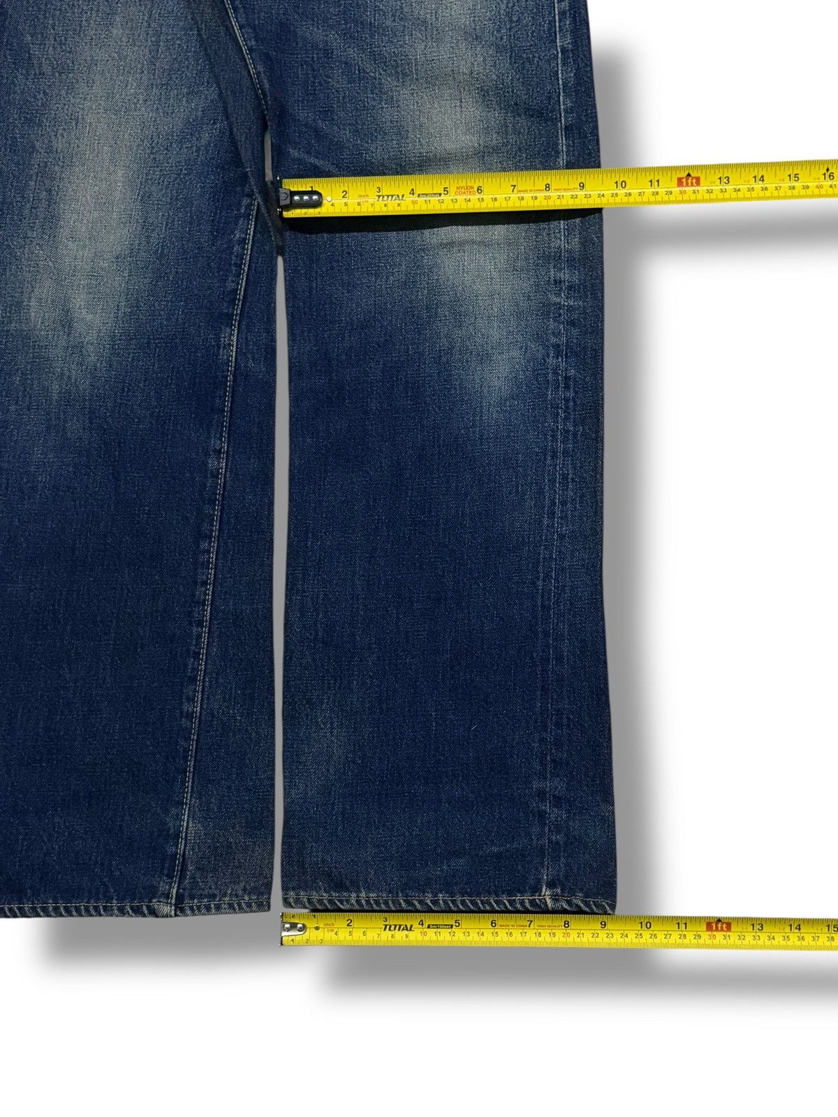 Denime Vintage 90s Denime Osaka Five Japan | Selvedge Denim Jeans Size US 29 - 19 Thumbnail