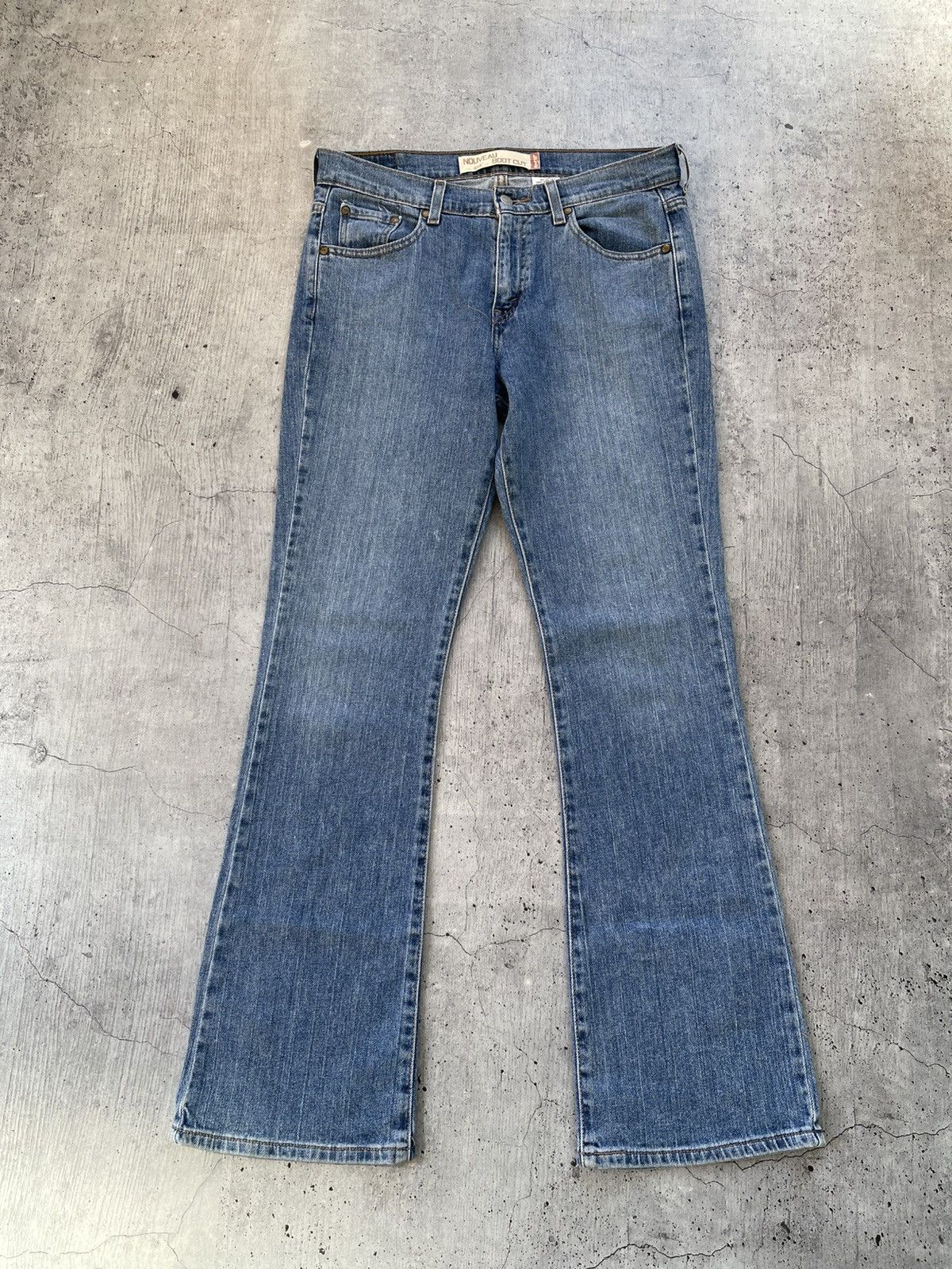 Levi's × Vintage Vintage Levis 515 Flared Bootcut Jeans Size US 32 / EU 48 - 6 Thumbnail