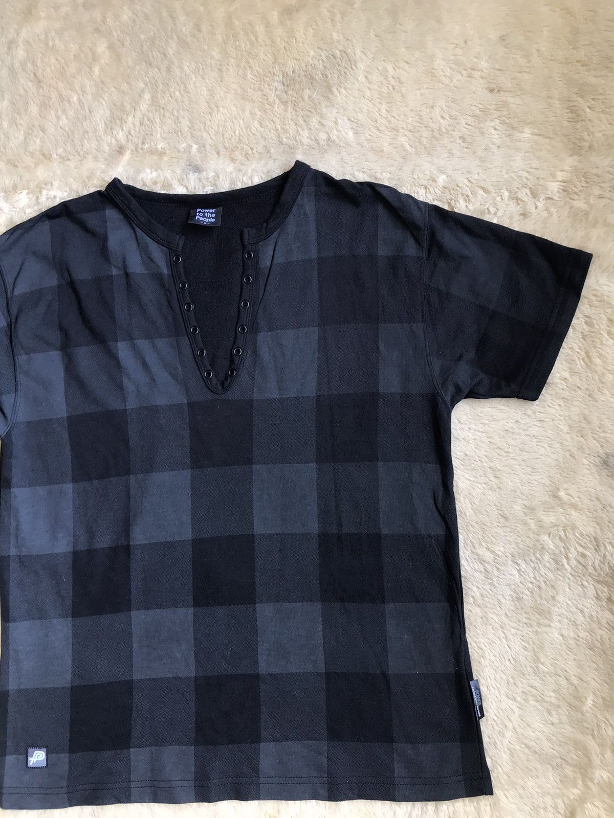Vintage Japanese Tartan Short Sleeve By Power To The People Size US L / EU 52-54 / 3 - 3 Thumbnail