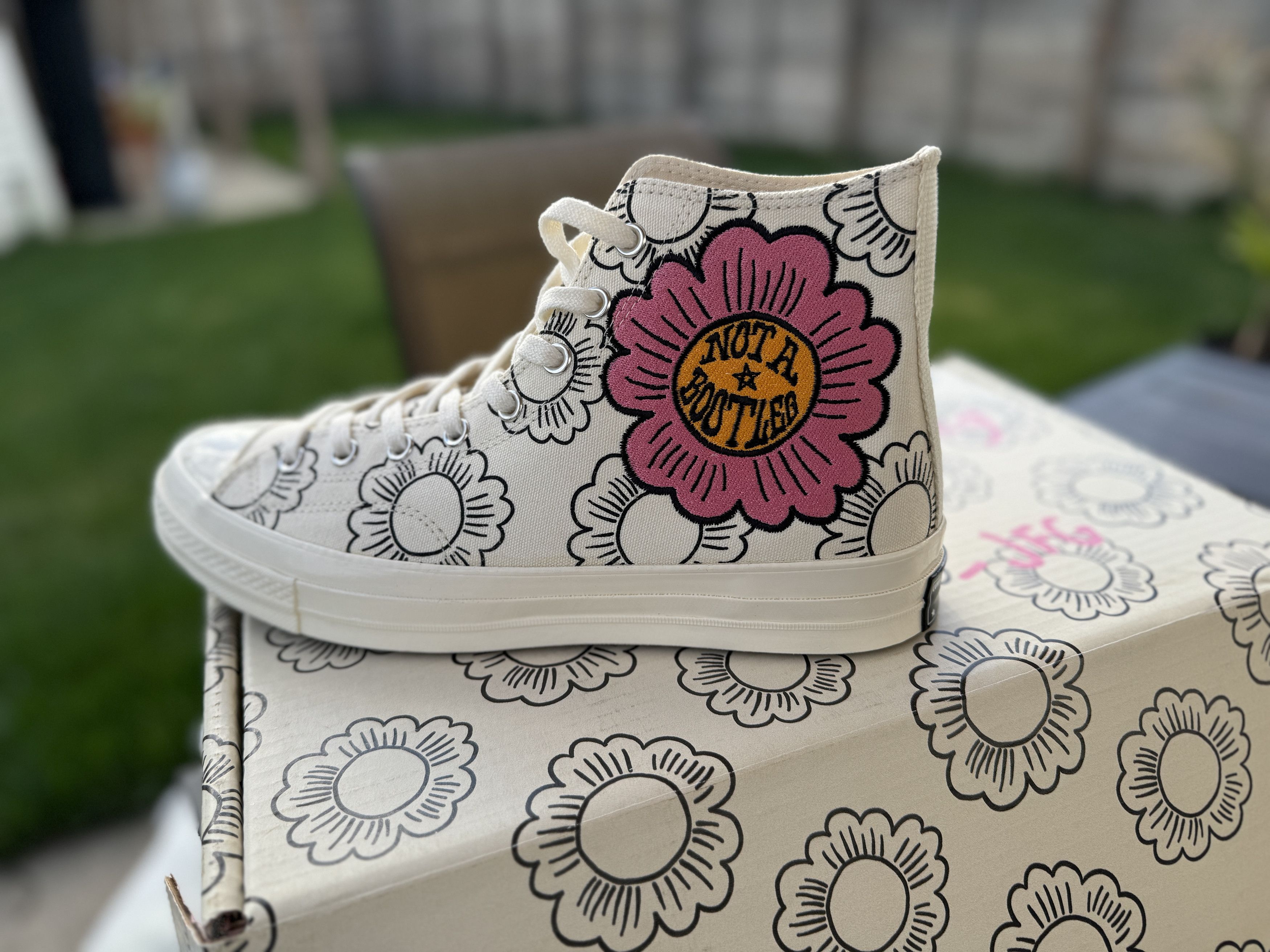 Converse × Vintage Vintage 80s Converse Pro Hi Top Leather