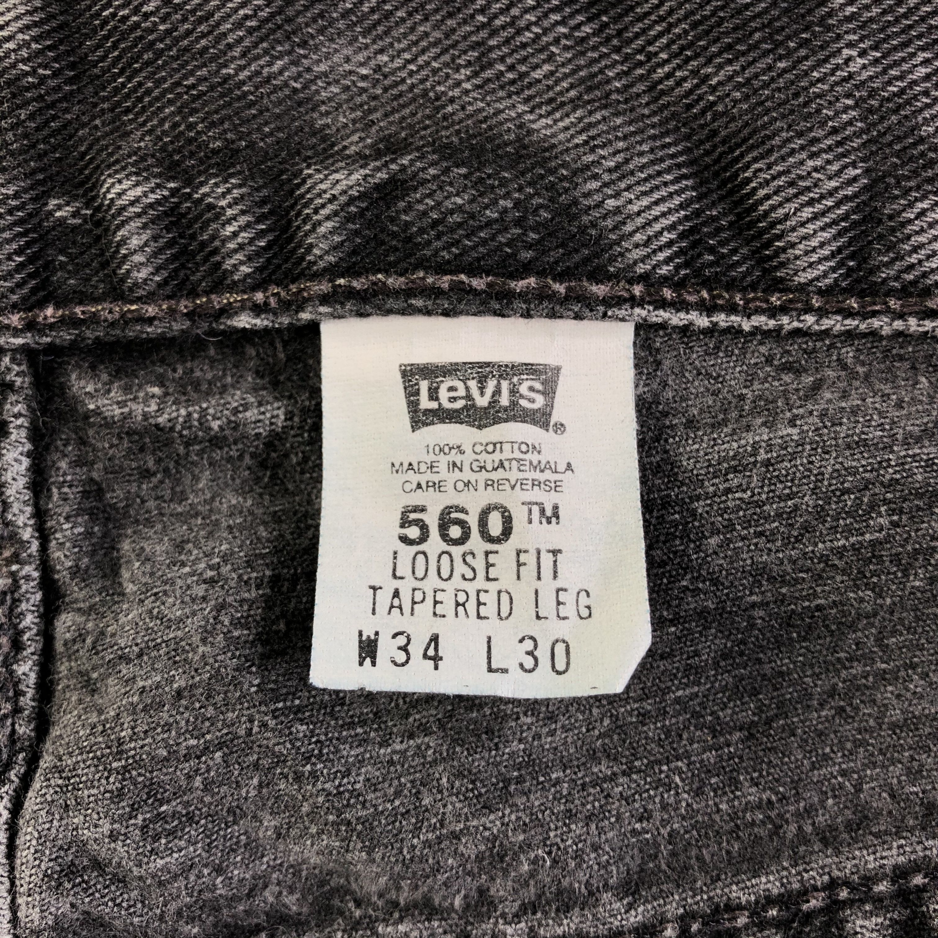 Levi's 90s Vintage Levis 560 Jeans-J4290 Size US 34 / EU 50 - 10 Thumbnail