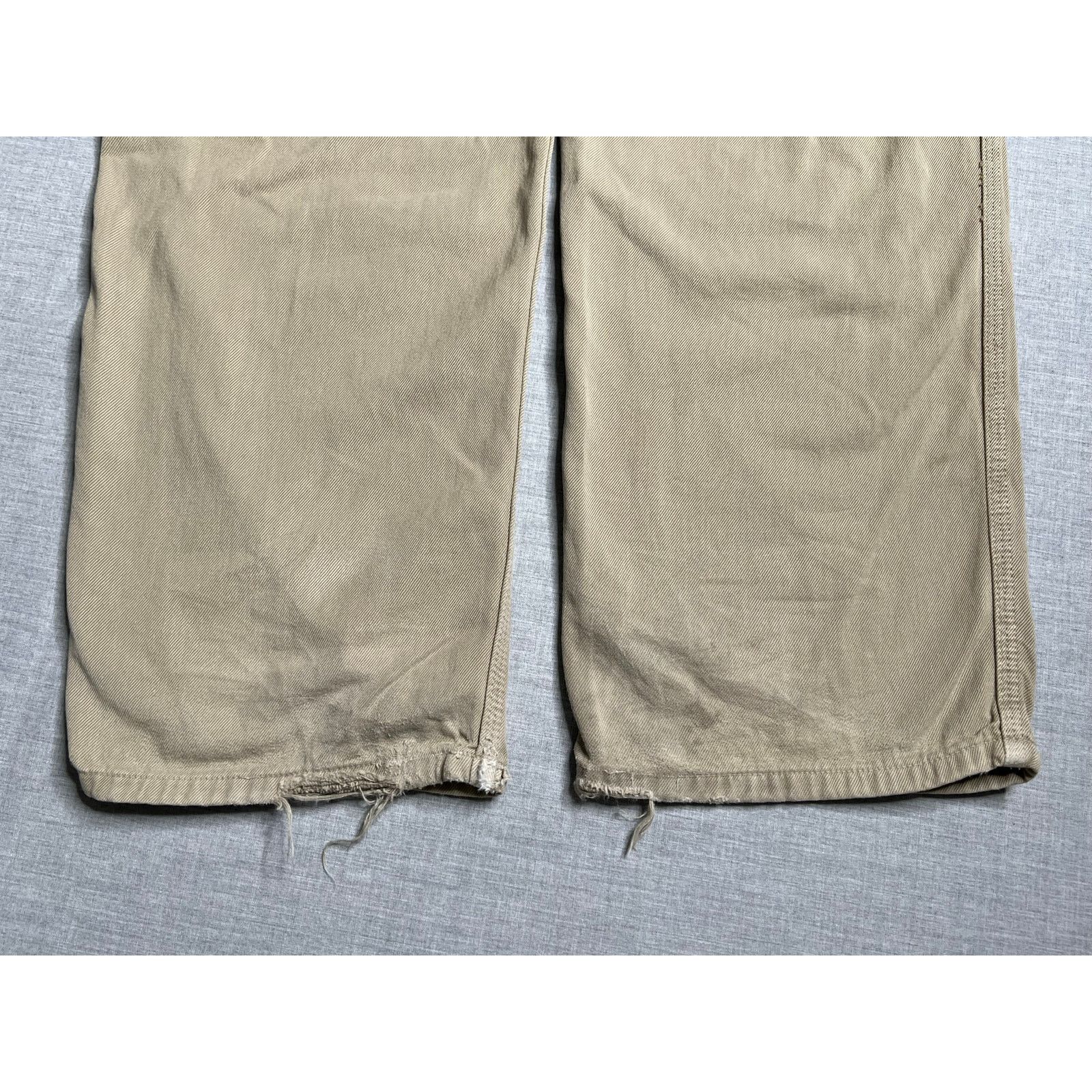 Calvin Klein Vintage Calvin Klein Jeans Baggy Khaki Carpenter Pants 33 Size US 33 - 8 Thumbnail