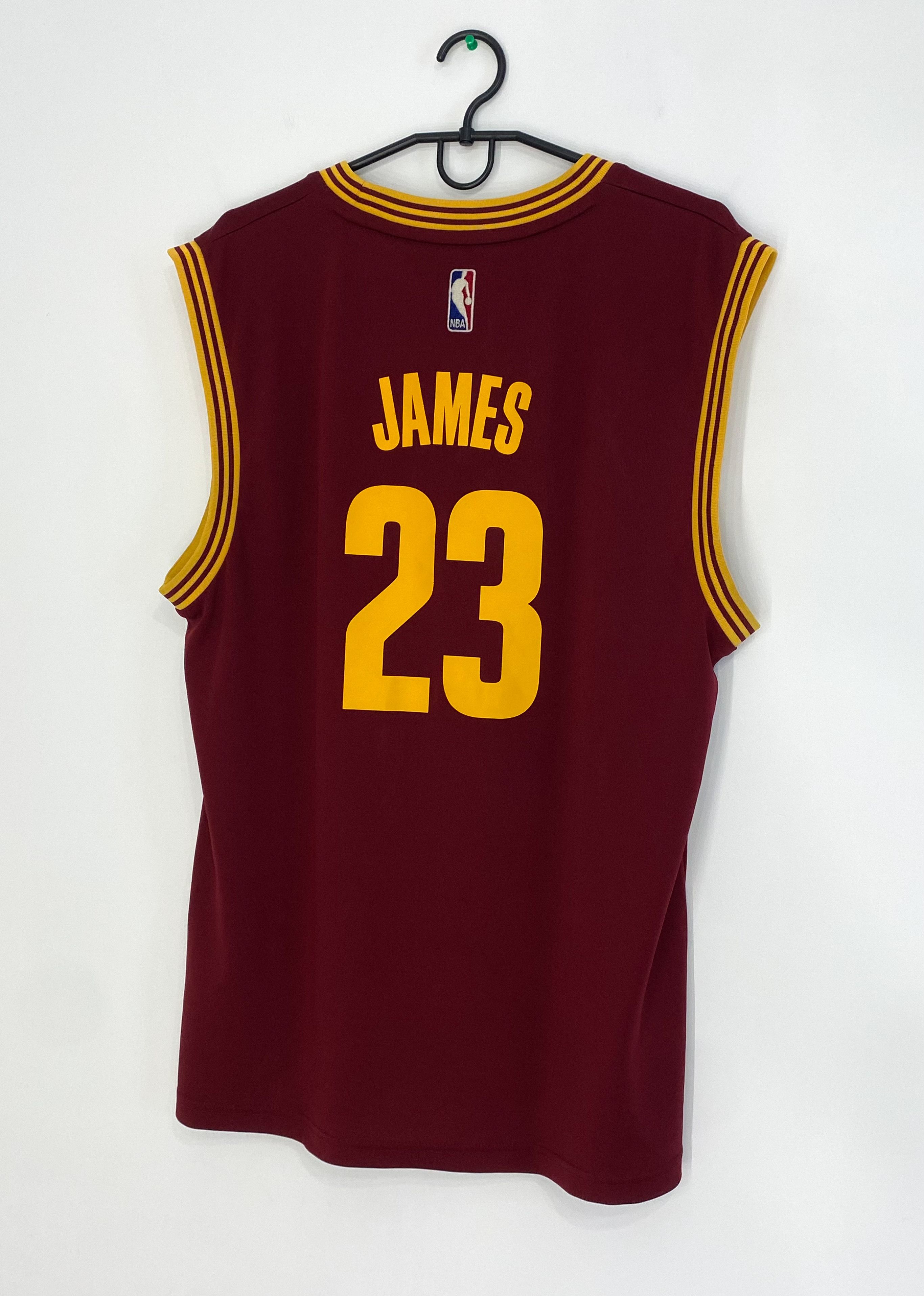 NBA Adidas NBA Cleveland Cavaliers Lebron James Jersey Size US M / EU 48-50 / 2 - 8 Thumbnail