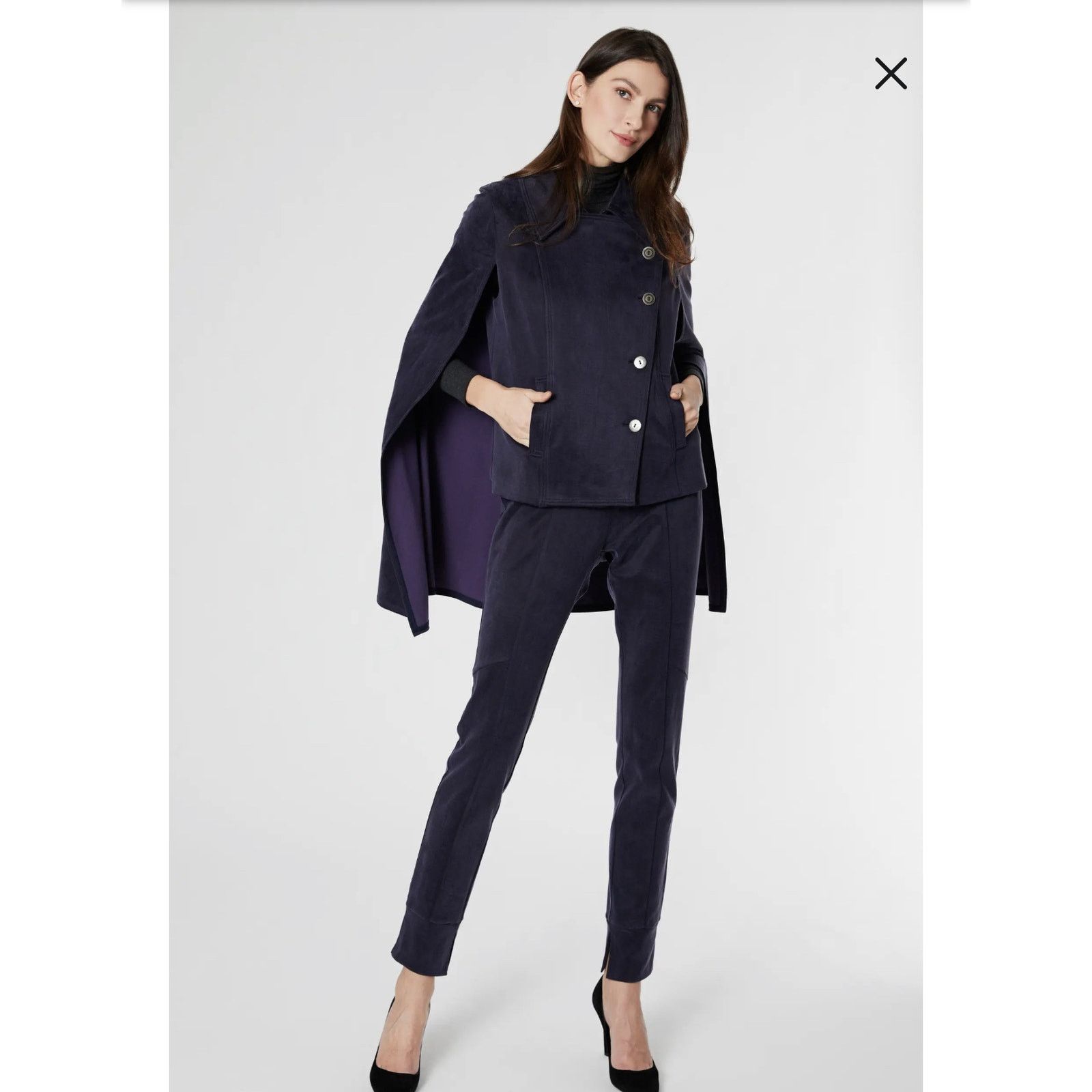 Other Emilia George half-zip “Georgina Cape Jacket” NWT SOLD OUT! Size M / US 6-8 / IT 42-44 - 3 Thumbnail