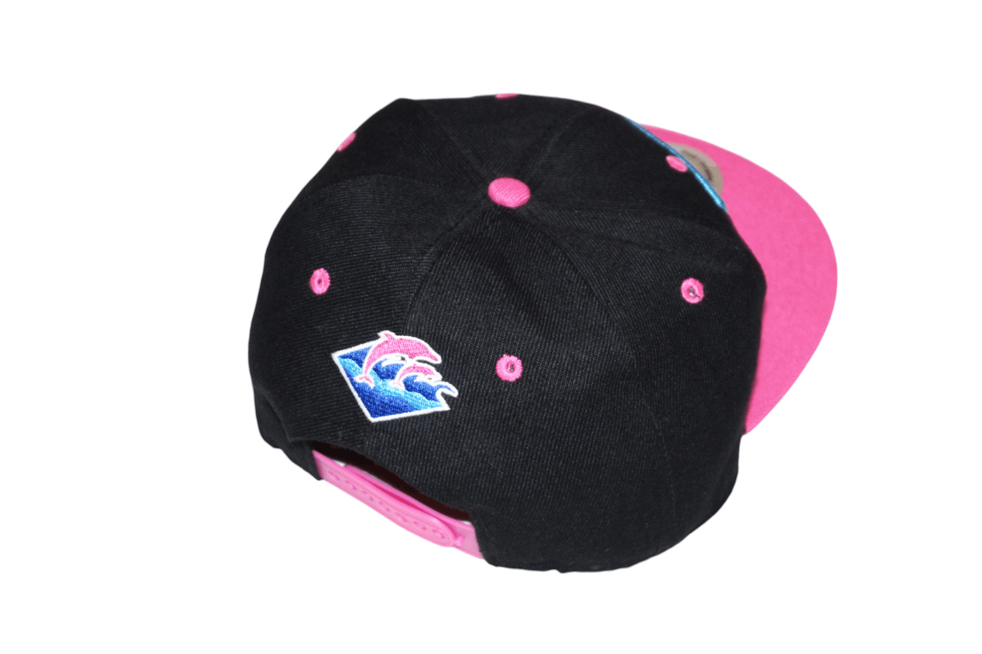 Pink Dolphin Vintage Pink + Dolphin Snapback Hat Size ONE SIZE - 5 Thumbnail