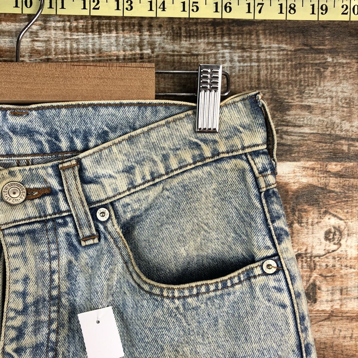 Levi's Levis vintage Blue Denim Pants #A1441 Size US 27 - 8 Thumbnail