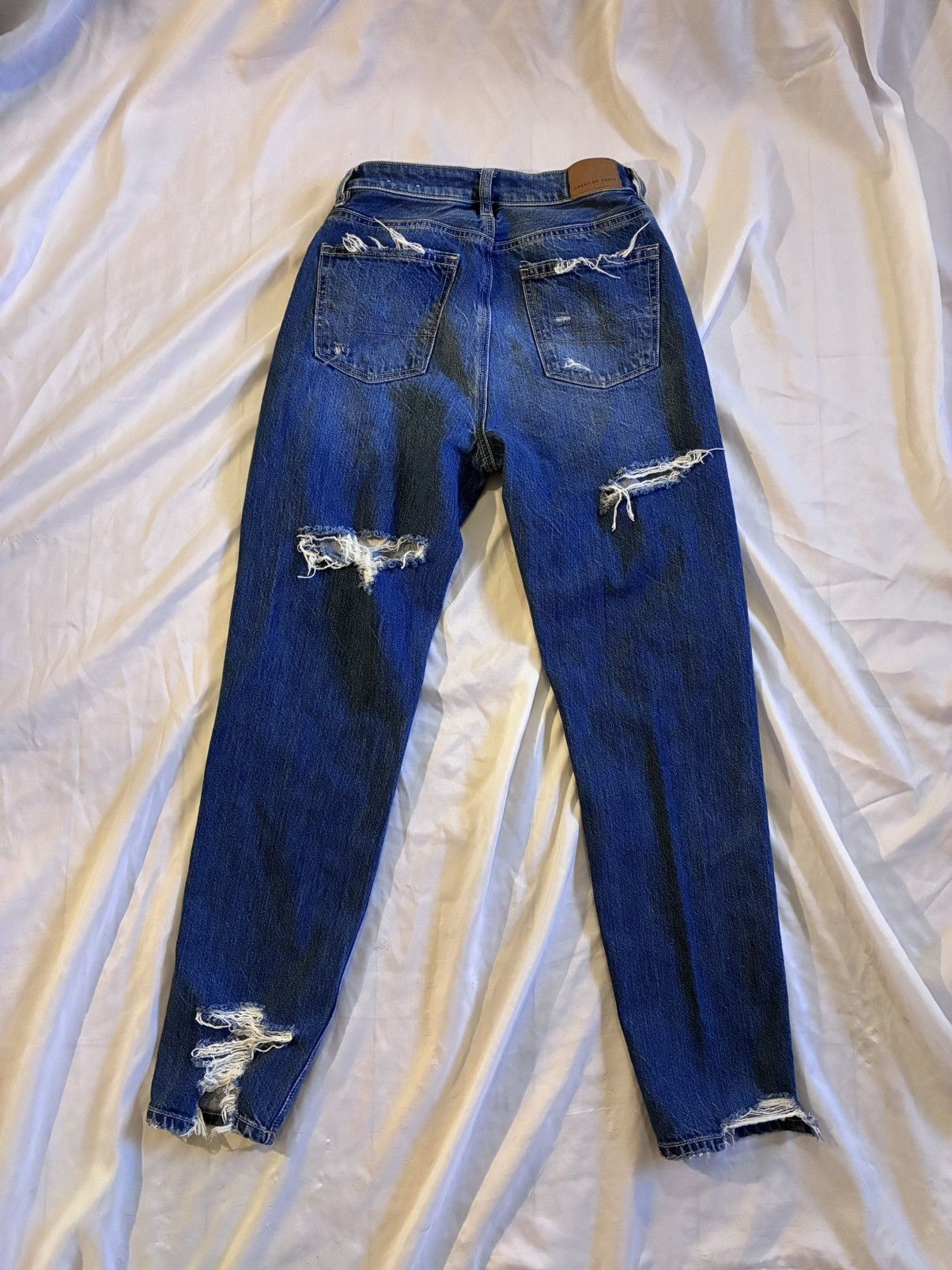 American Eagle Outfitters American Eagle Outfitters Distressed Mom Jeans Size 25" / US 0 / IT 36 - 5 Thumbnail