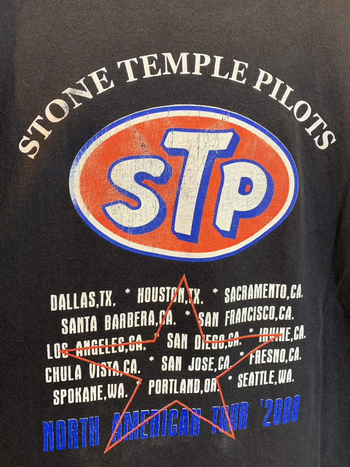 Band Tees *RARE* Vintage Stone Temple Pilots North American Tour Shirt Size US XL / EU 56 / 4 - 4 Thumbnail
