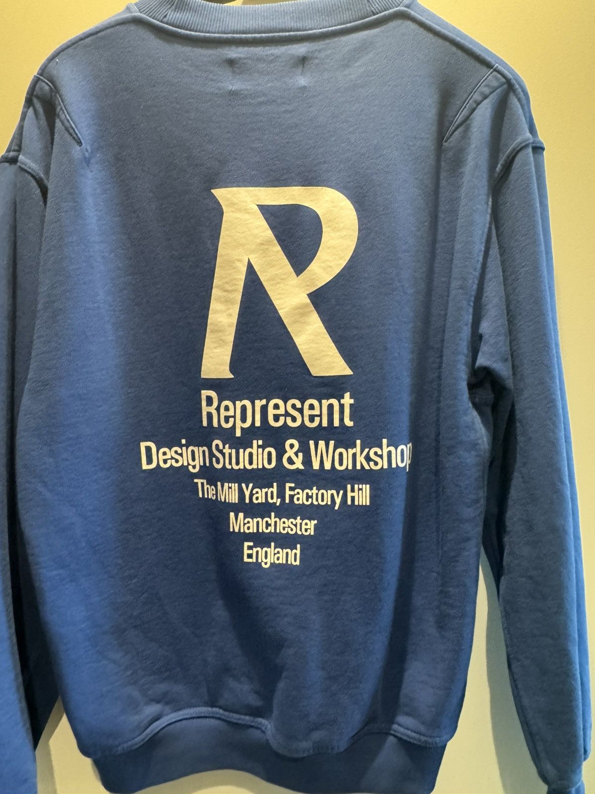 Represent Clo. Represent Medium Design & Studio Workshop Blue Sweater Size US M / EU 48-50 / 2 - 5 Thumbnail