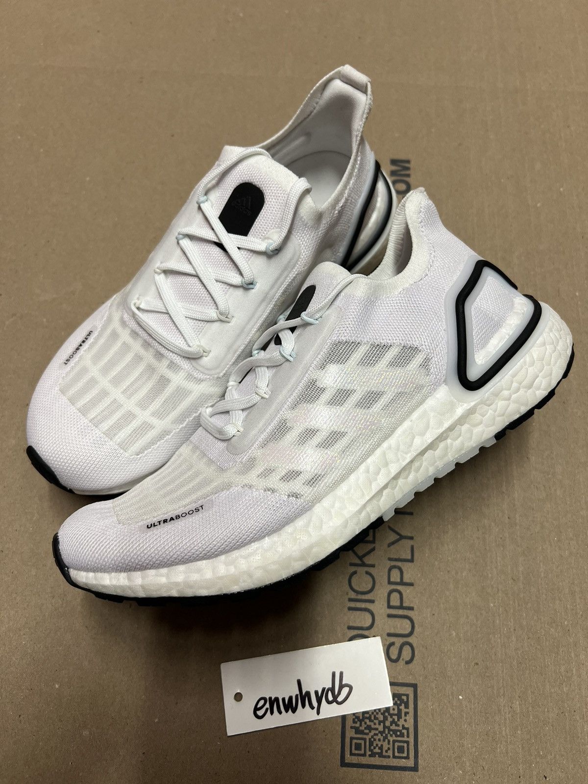 Adidas Adidas UltraBoost Summer.RDY - white/black Size US 5.5 / EU 38 - 1 Thumbnail