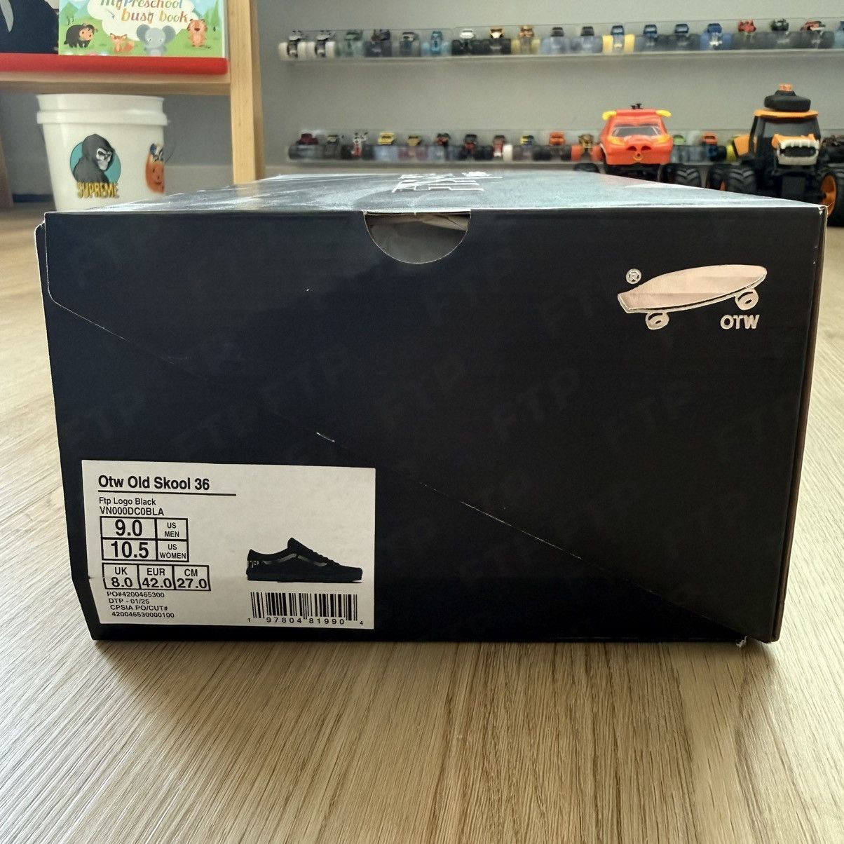 Vans Vans OTW Old Skool 36 x FTP Black (9) Size US 9 / EU 42 - 11 Thumbnail