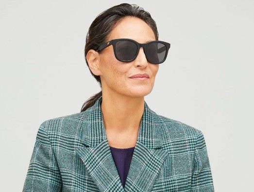 Bottega Veneta Bottega Veneta BV1080SK 001 Unisex Sunglasses Black Square Size ONE SIZE - 2 Thumbnail