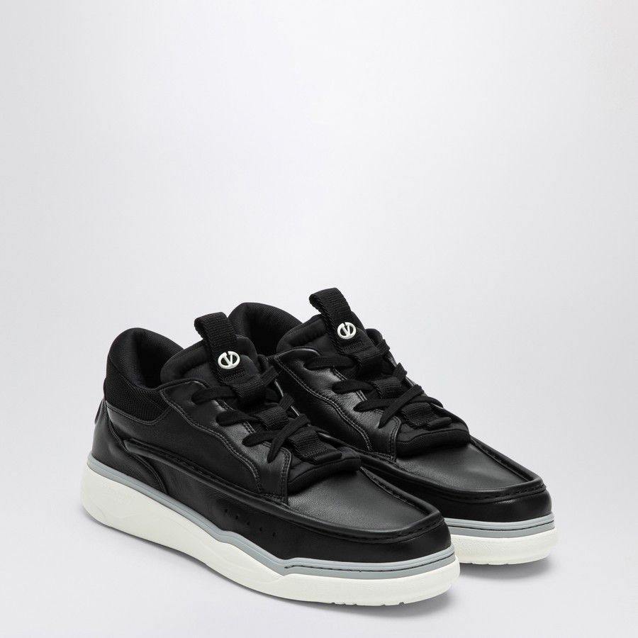 Valentino o1d2blof1025 Mid-Top Sneakers in Black Size US 8.5 / EU 41-42 - 3 Thumbnail