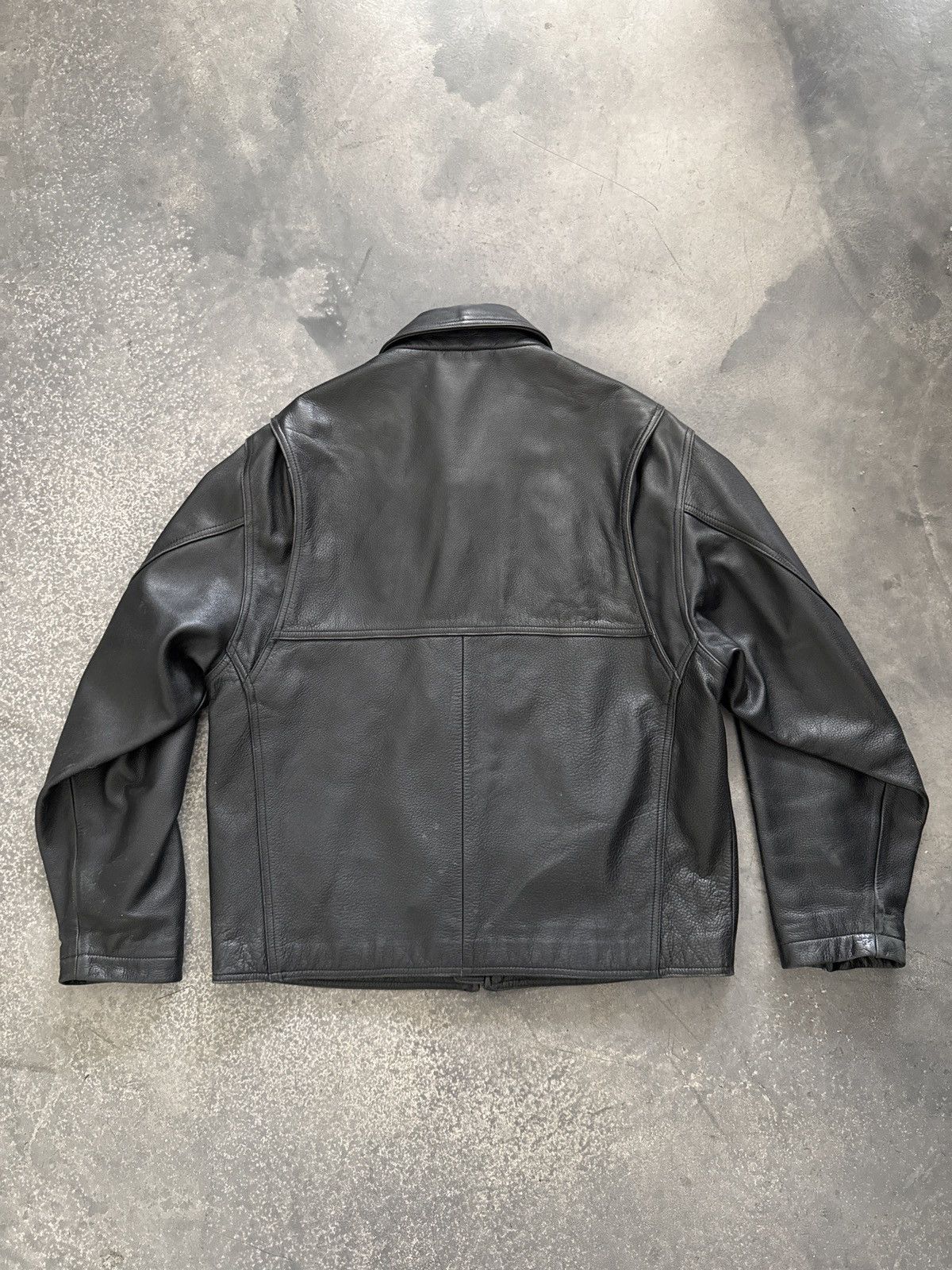 Eddie Bauer × Vintage Vintage Eddie Bauer Leather Jacket Size US M / EU 48-50 / 2 - 2 Thumbnail