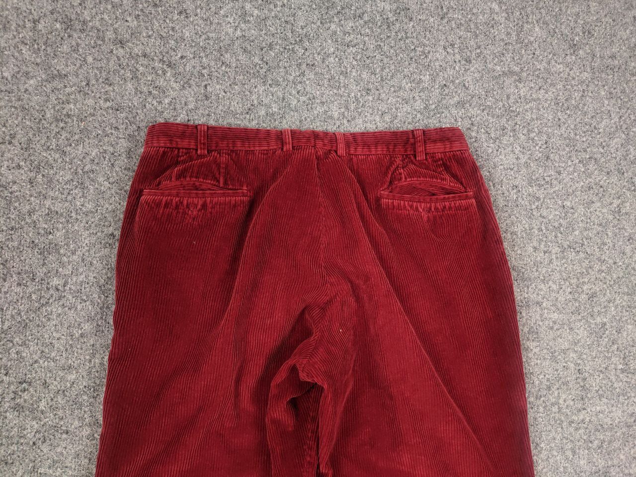 Burberry Burberry London Vintage Corduroy Dark Red Trouser Pants Size US 34 / EU 50 - 12 Thumbnail