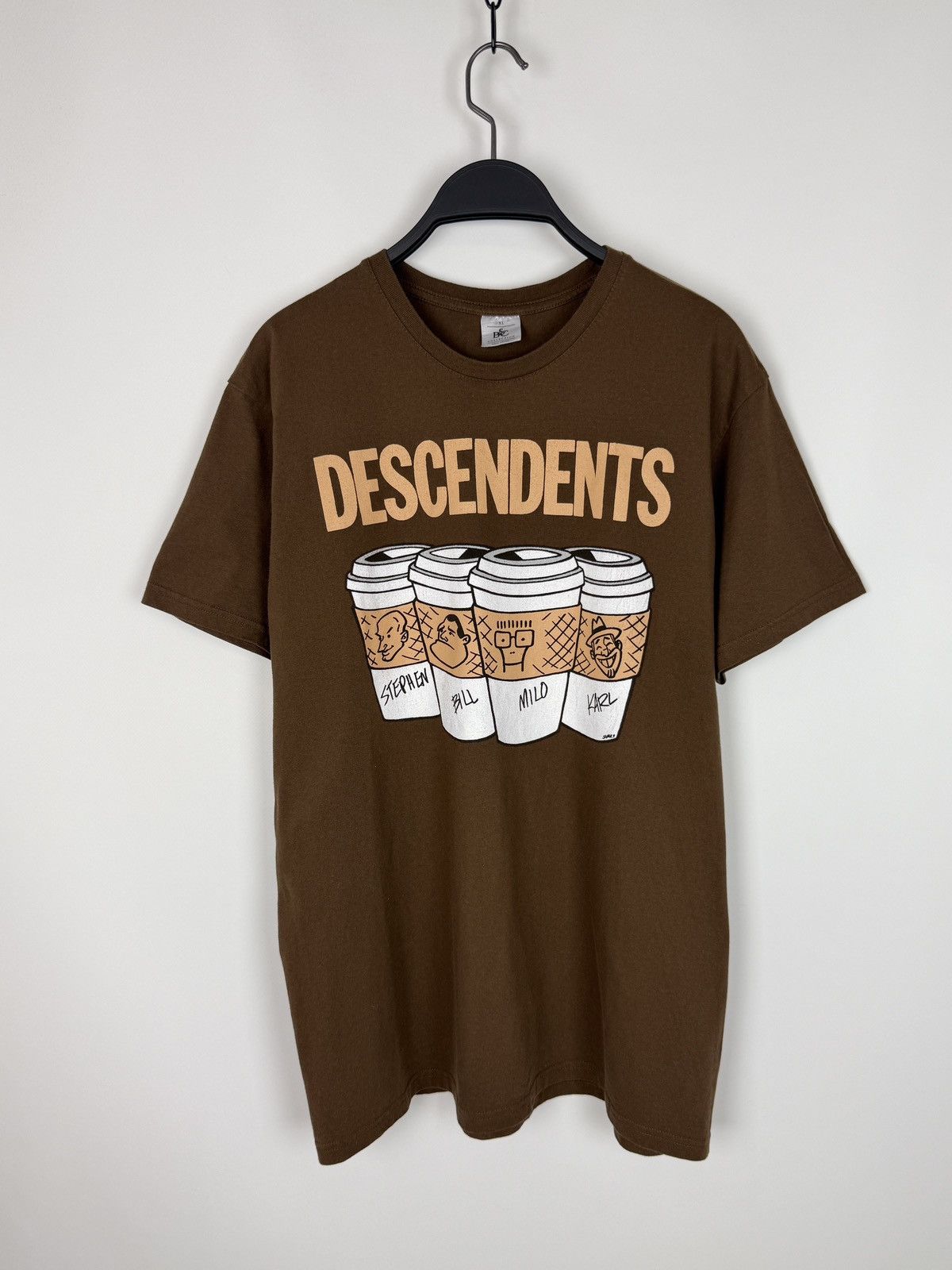 Band Tees 2024 Descedents Punk Band World Tour Graphic T-Shirt Size US XL / EU 56 / 4 - 1 Thumbnail
