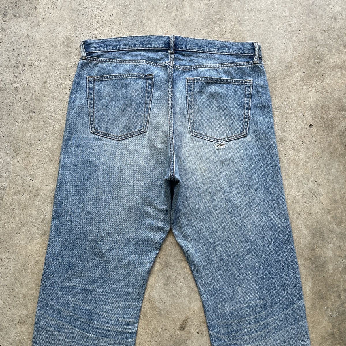 Japanese Brand W37 Vintage Distressed Japanese Jeans Faded Denim Pants Size US 37 - 9 Thumbnail