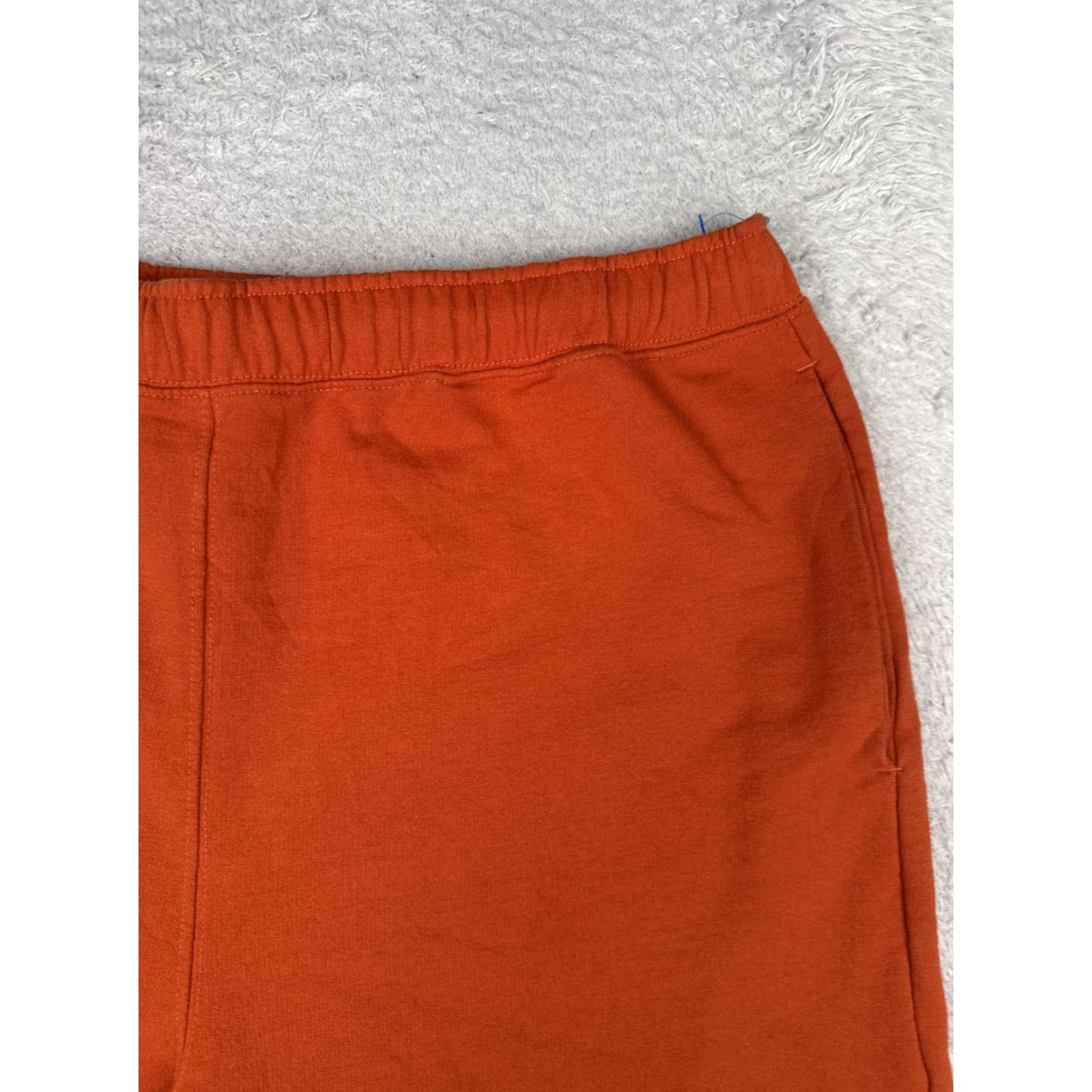 The North Face The North Face Shorts Mens L Orange Sweat Elastic Waist 8 Inseam Casual Size US 33 - 5 Thumbnail