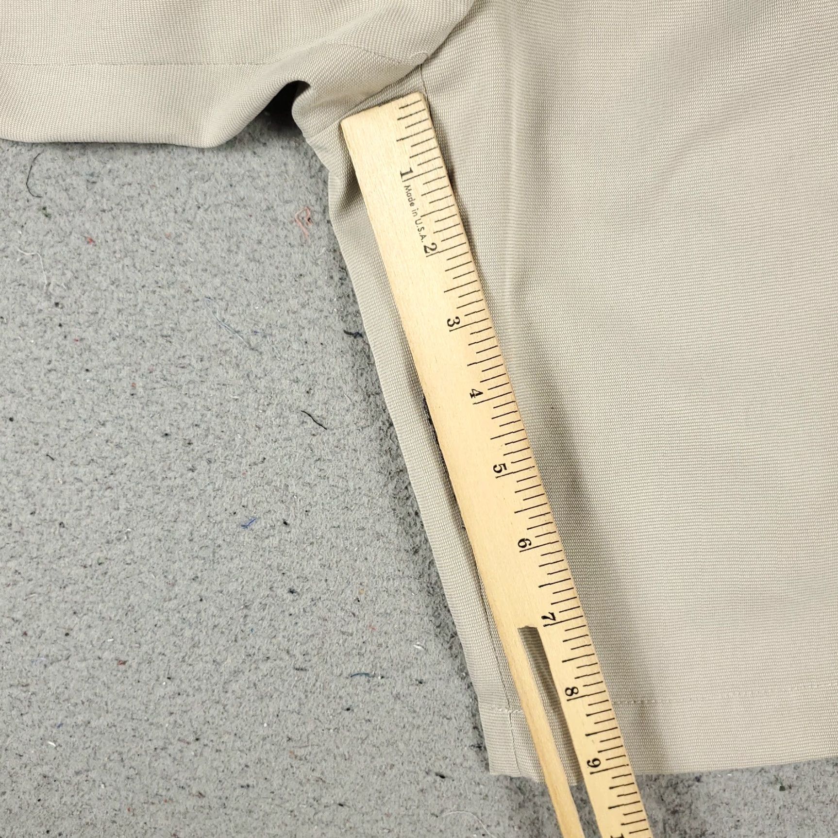 Vintage Greg Norman Shorts Mens Size 38 Beige Casual Pleated Chino Size US 38 / EU 54 - 6 Thumbnail