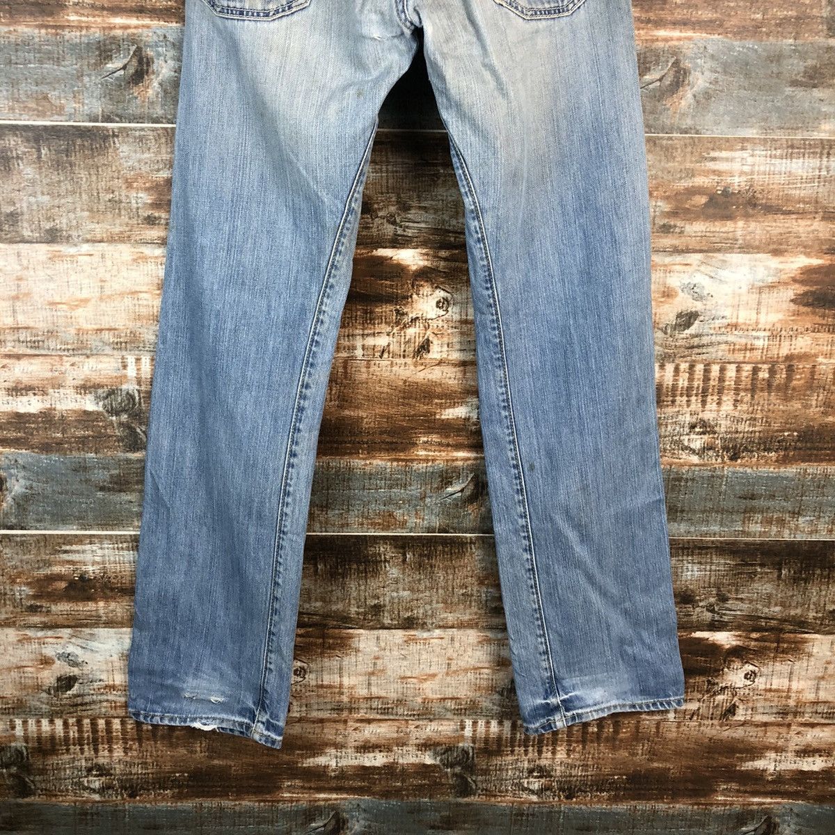 Replay Replay Blue Distressed Denim Pants #A2392 Size US 28 / EU 44 - 16 Thumbnail