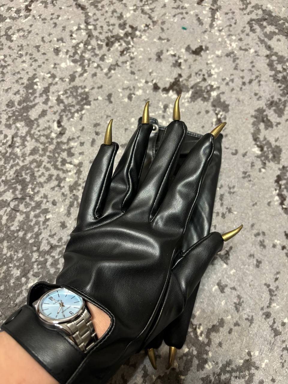 Japanese Brand × Vintage Y2k custome Glove dragon claws opium leather style claws Size ONE SIZE - 10 Thumbnail