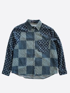 Louis Vuitton Virgil Abloh x Nigo Men's M Grey LV2 Printed Heart Sweatshirt  121l at 1stDibs