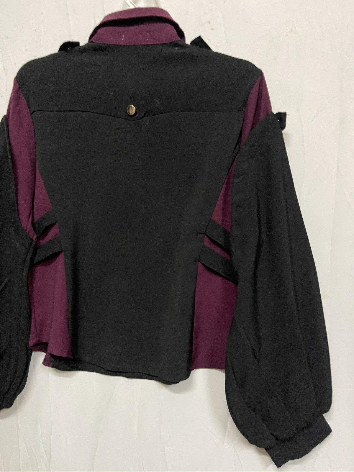 Vintage OFFER‼️Grail‼️gothic avant grade ballon sleeve blouse Size M / US 6-8 / IT 42-44 - 8 Thumbnail