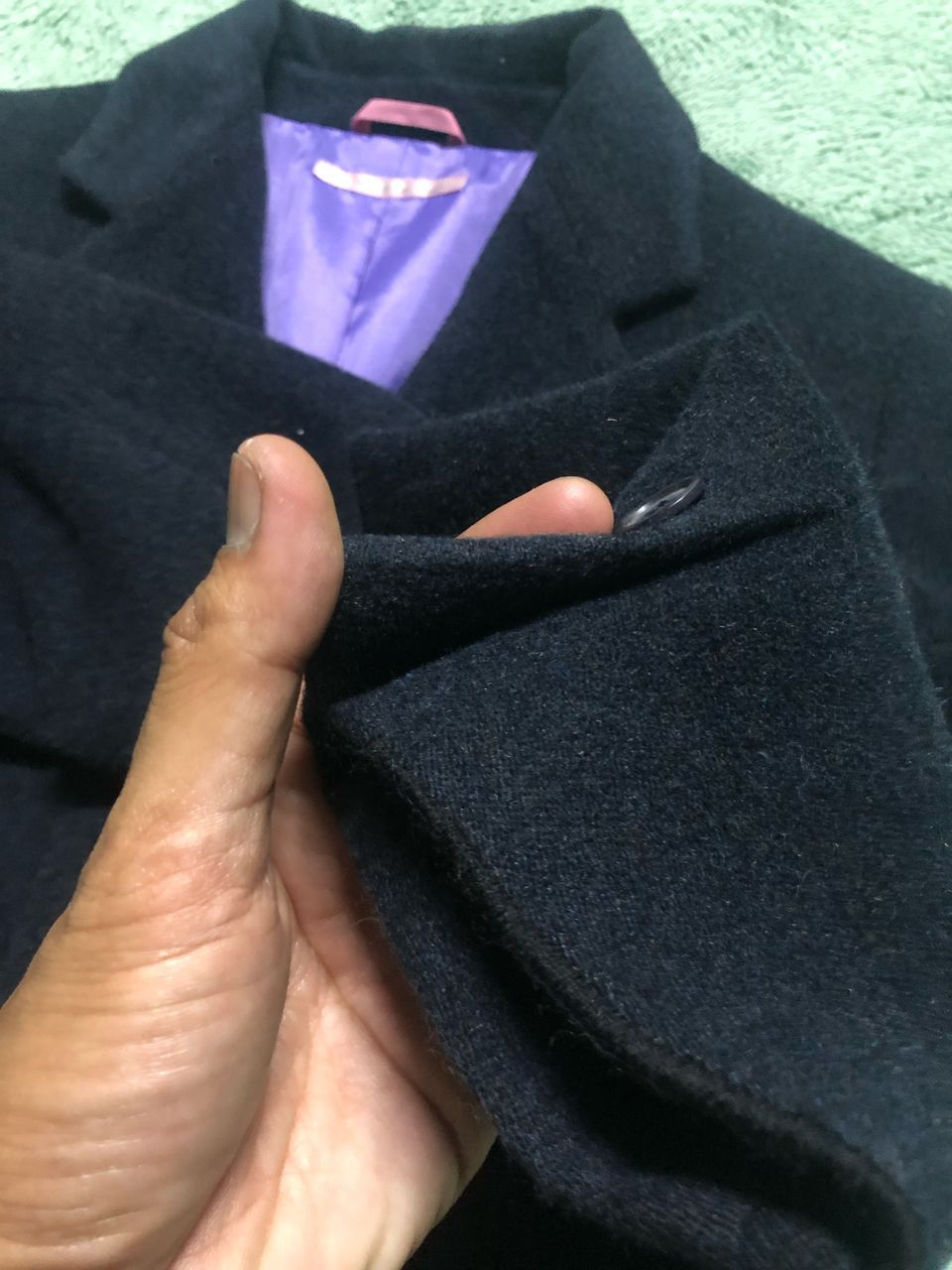Paul Smith × Vintage VINTAGE PAUL SMITH WOMEN LONG COAT WOOL COAT JACKET Size M / US 6-8 / IT 42-44 - 10 Thumbnail