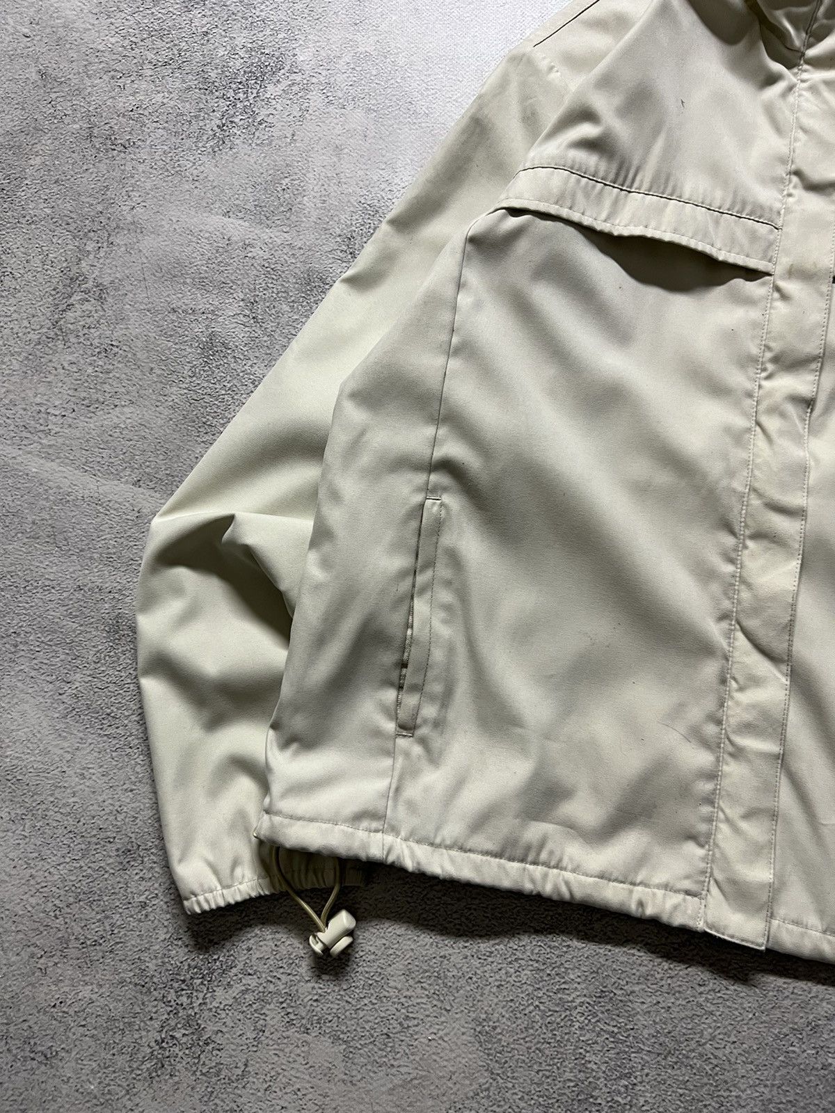 Nike × Vintage Vintage Y2k Nike 💛 Nylon Mini Swoosh Jacket 90’s Size S / US 4 / IT 40 - 9 Thumbnail