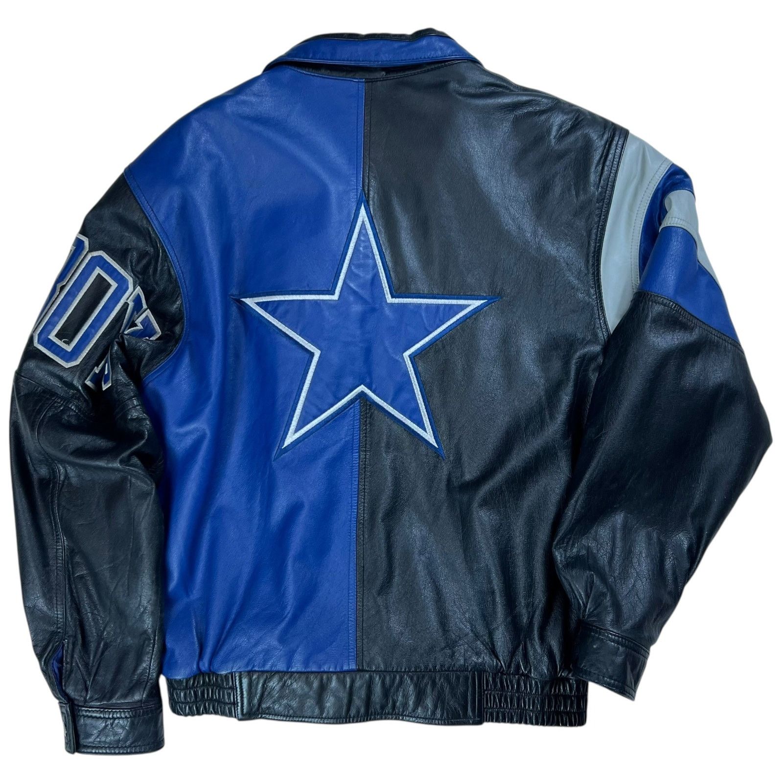 NFL × Starter × Vintage Vintage 90s Starter Dallas Cowboys leather jacket (M/L) Size US L / EU 52-54 / 3 - 6 Thumbnail