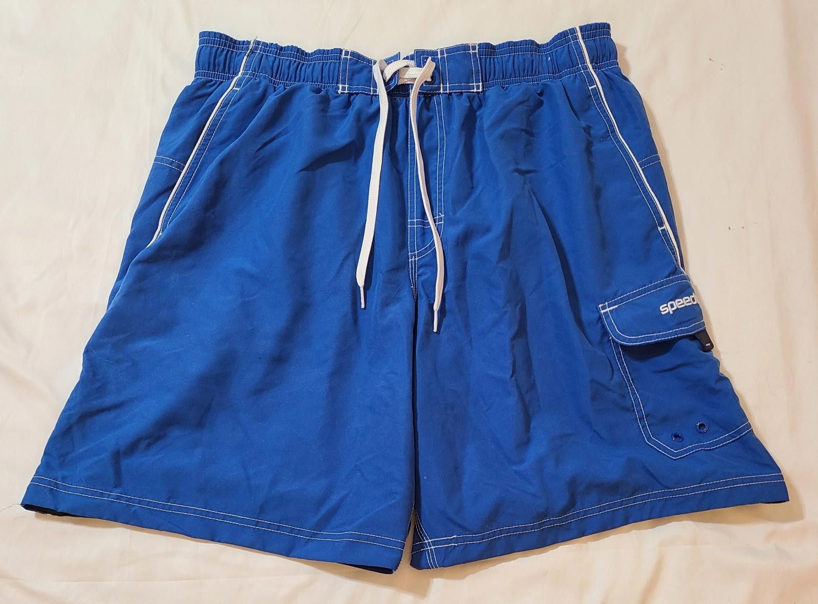 Speedo Speedo Shorts Mens Size Large Trunks Swimwear Board Shorts Size US 34 / EU 50 - 1 Thumbnail