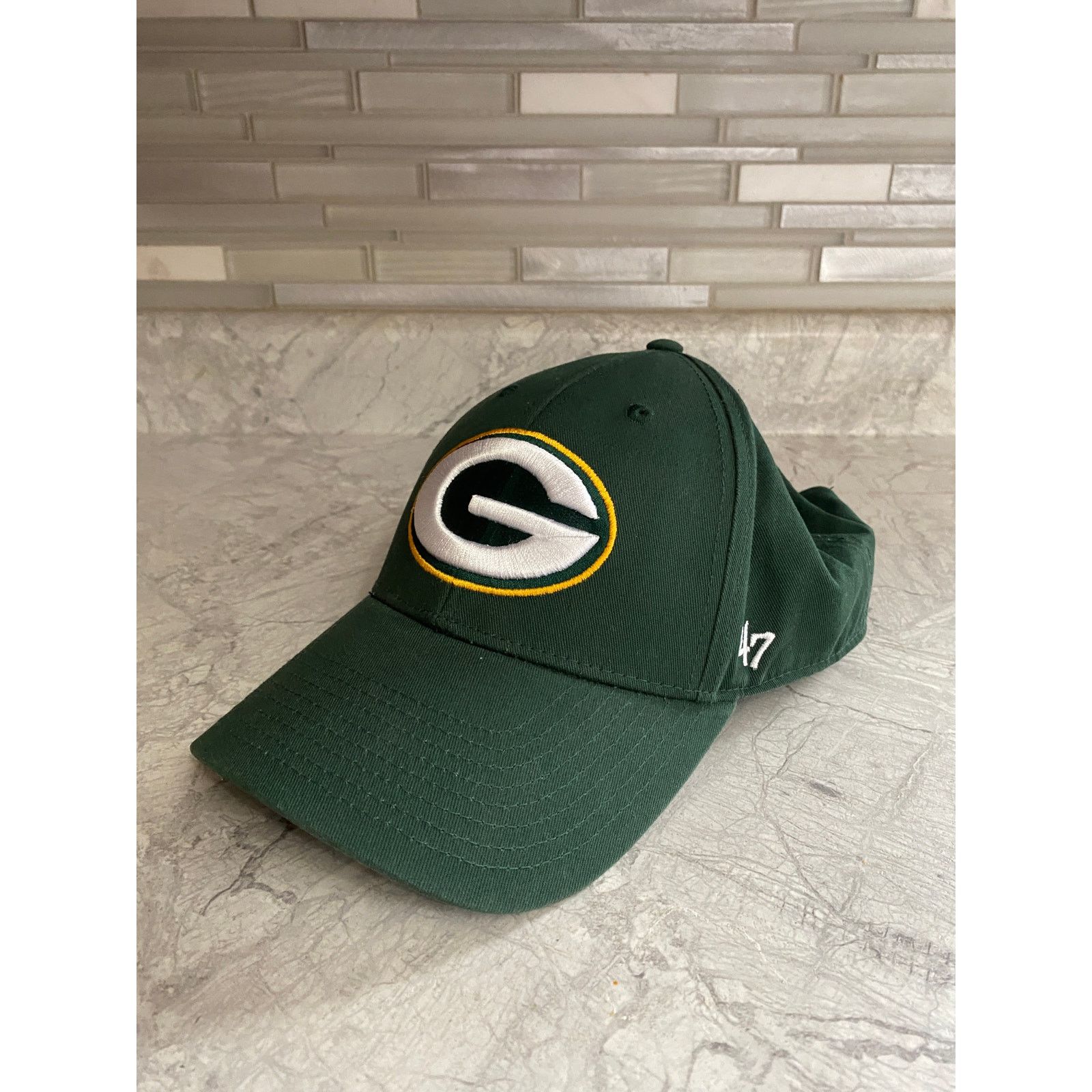 47 Green Bay Packers '47 Brand Strapback Hat Size ONE SIZE - 1 Thumbnail